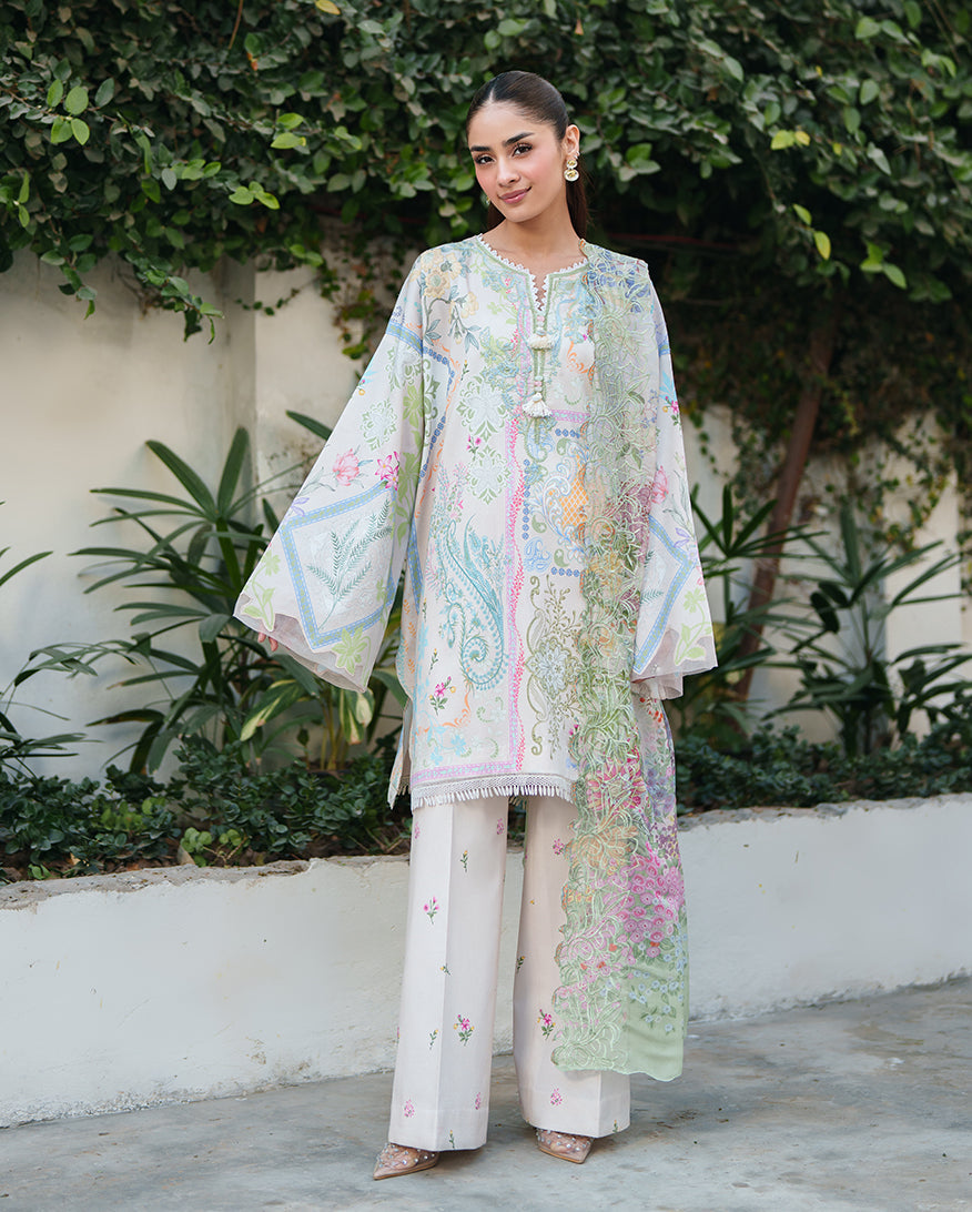 Soft Bloom | Roheenaz | Whispered Florals Lawn Unstitched Collection 2026 