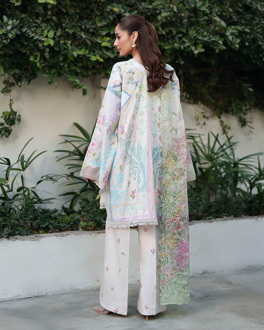 Soft Bloom | Roheenaz | Whispered Florals Lawn Unstitched Collection 2026 