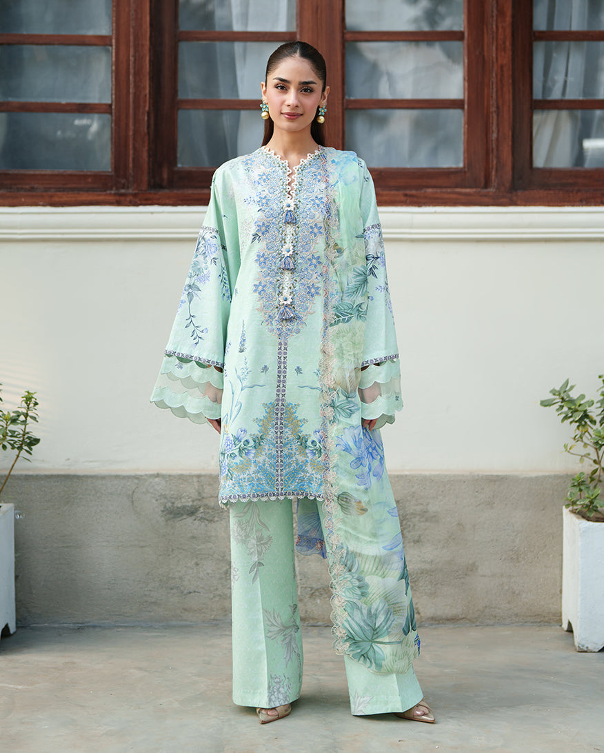 Soft Meadow | Roheenaz | Whispered Florals Lawn Unstitched Collection 2026 