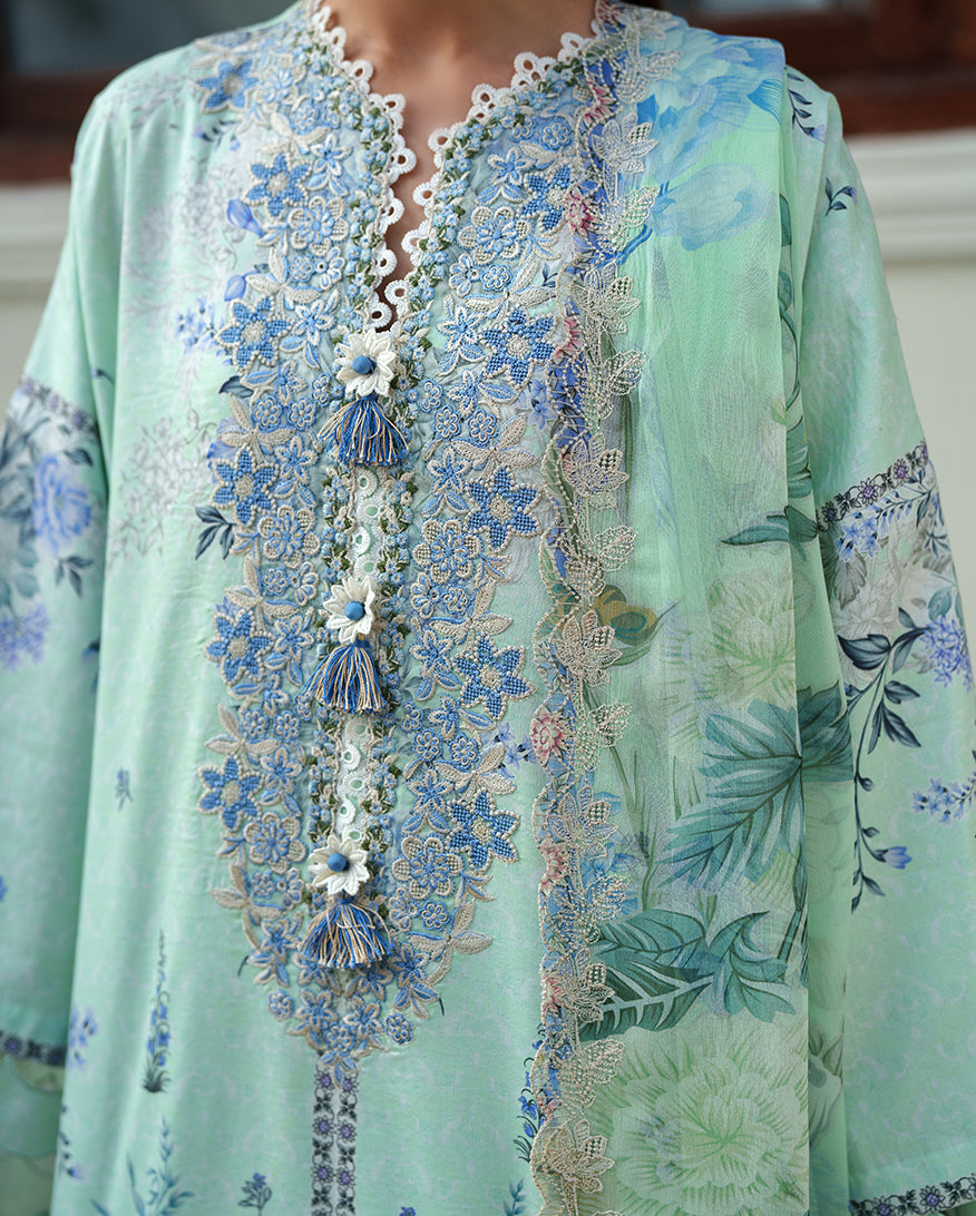 Soft Meadow | Roheenaz | Whispered Florals Lawn Unstitched Collection 2026 