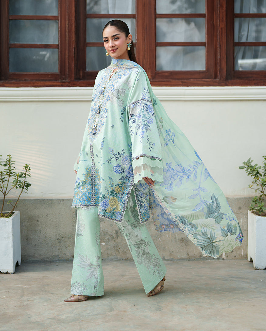 Soft Meadow | Roheenaz | Whispered Florals Lawn Unstitched Collection 2026 