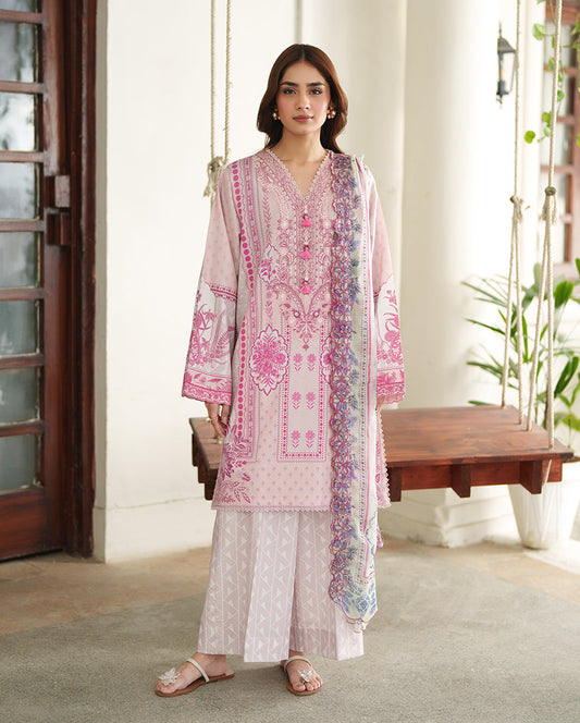 Sorbet Bloom | Roheenaz | Whispered Florals Lawn Unstitched Collection 2026
