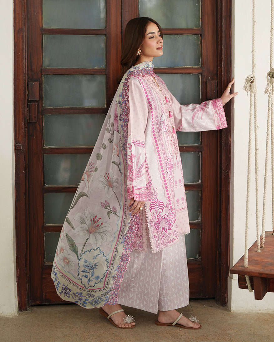 Sorbet Bloom | Roheenaz | Whispered Florals Lawn Unstitched Collection 2026