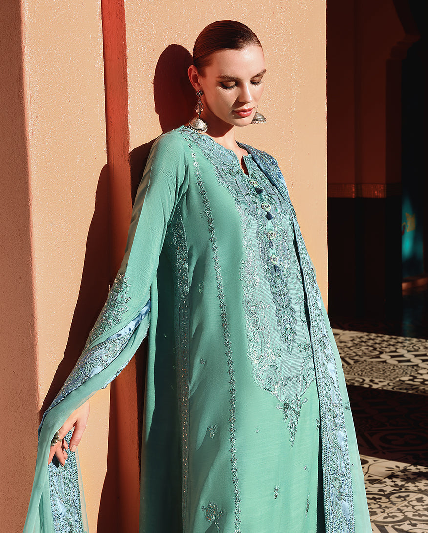 Sybil | Mushq | Nuvera Raw Silk Elevated Unstitched Collection 2026
