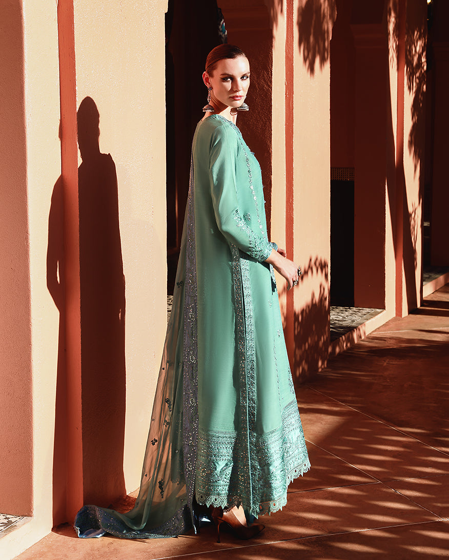Sybil | Mushq | Nuvera Raw Silk Elevated Unstitched Collection 2026