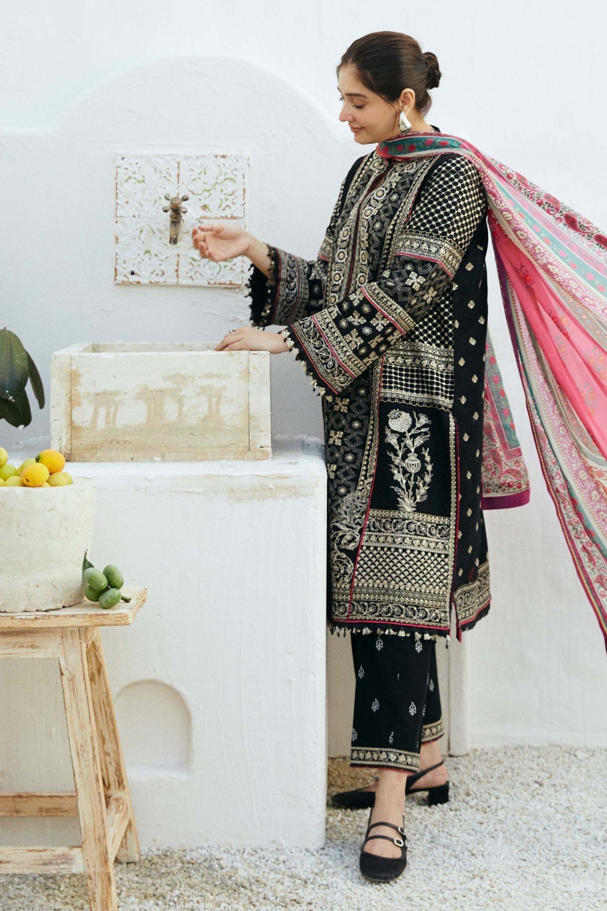 TAJ-D6 | Zara Shahjahan | Coco Lawn Eid Edit 2024