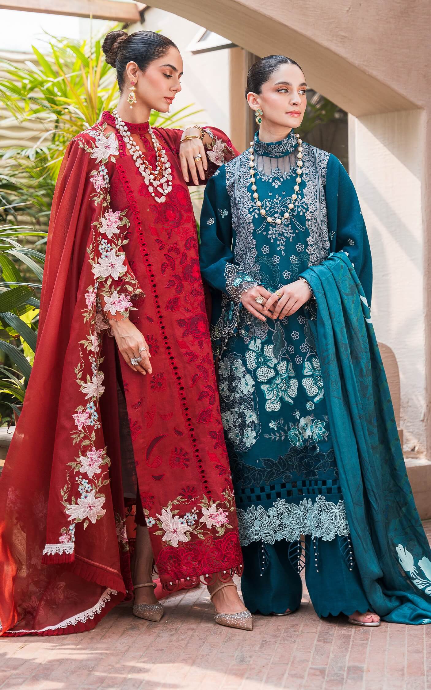 TEAL WL-07 | Asifa & Nabeel | Winter Collection 2024