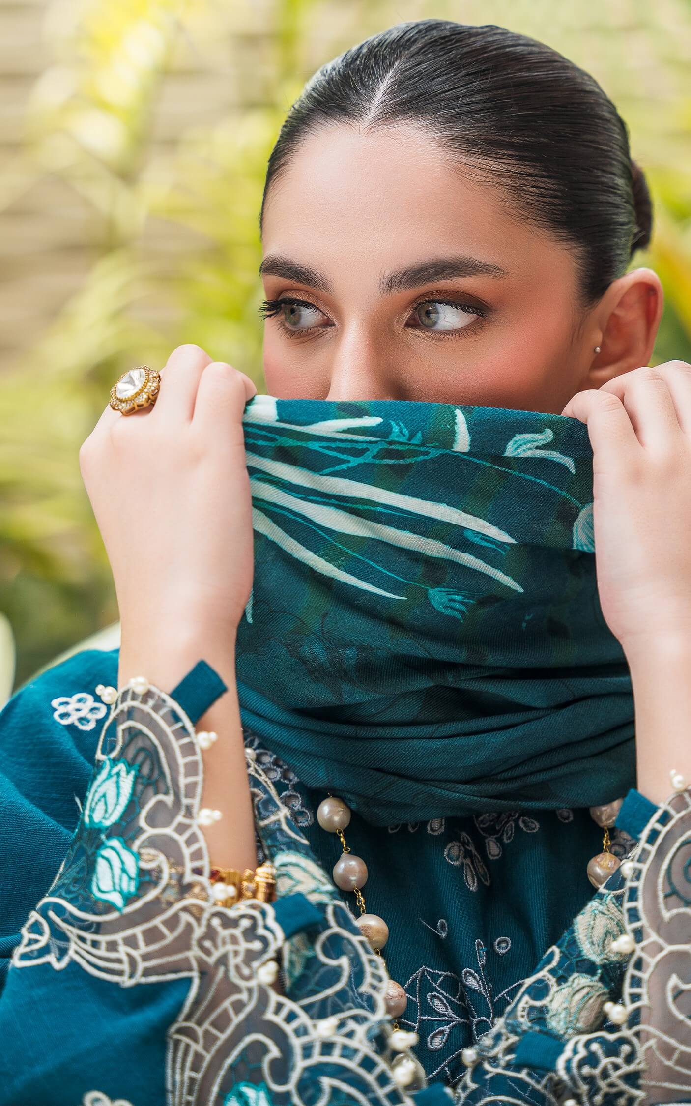 TEAL WL-07 | Asifa & Nabeel | Winter Collection 2024