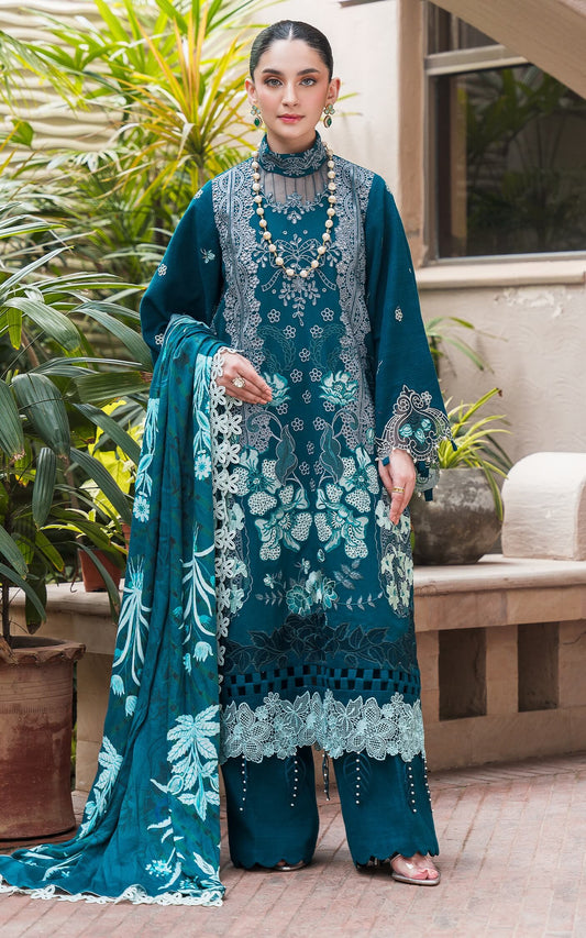 TEAL WL-07 | Asifa & Nabeel | Winter Collection 2024