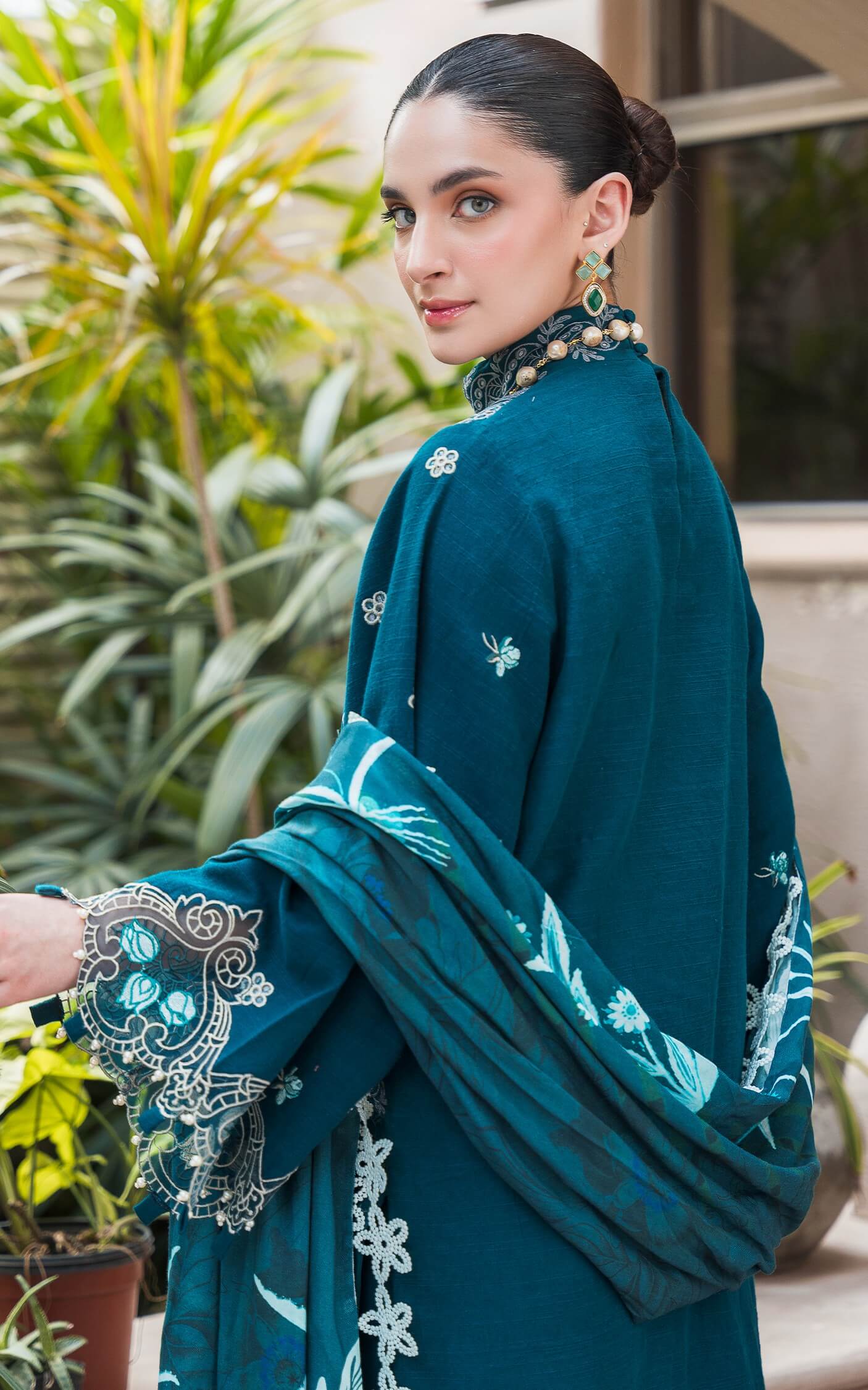 TEAL WL-07 | Asifa & Nabeel | Winter Collection 2024