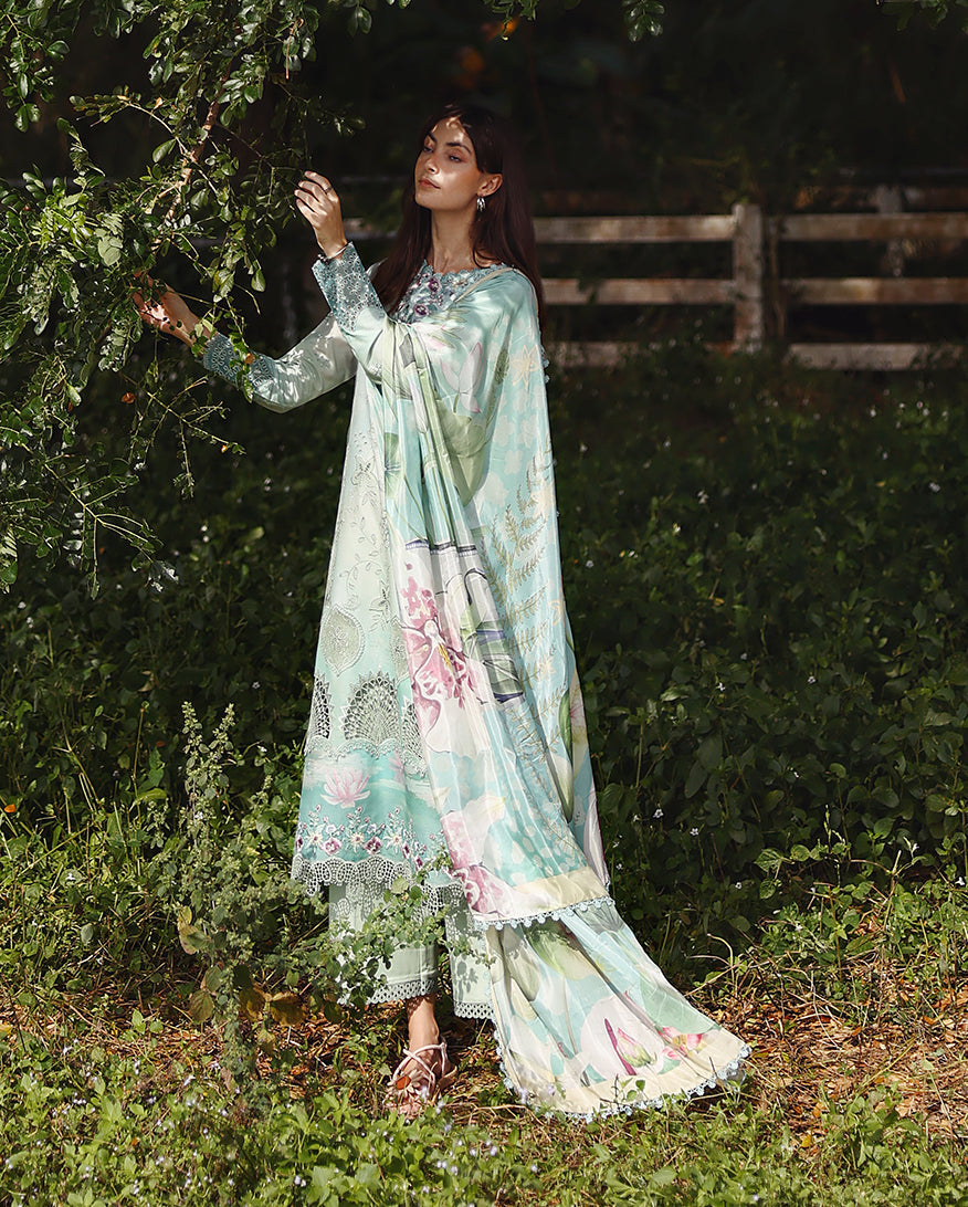 Tranquil Muse | Mushq | Solace Ombre Chikankari Collection 2026