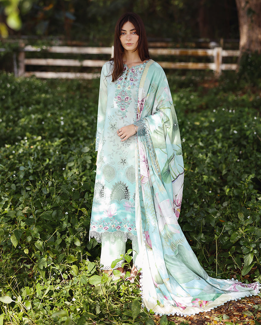 Tranquil Muse | Mushq | Solace Ombre Chikankari Collection 2026