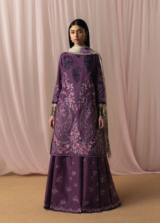 Sumire-D2 |  Zara Shahjahan  | Satori Luxury Lawn Collection Unstitched 2026
