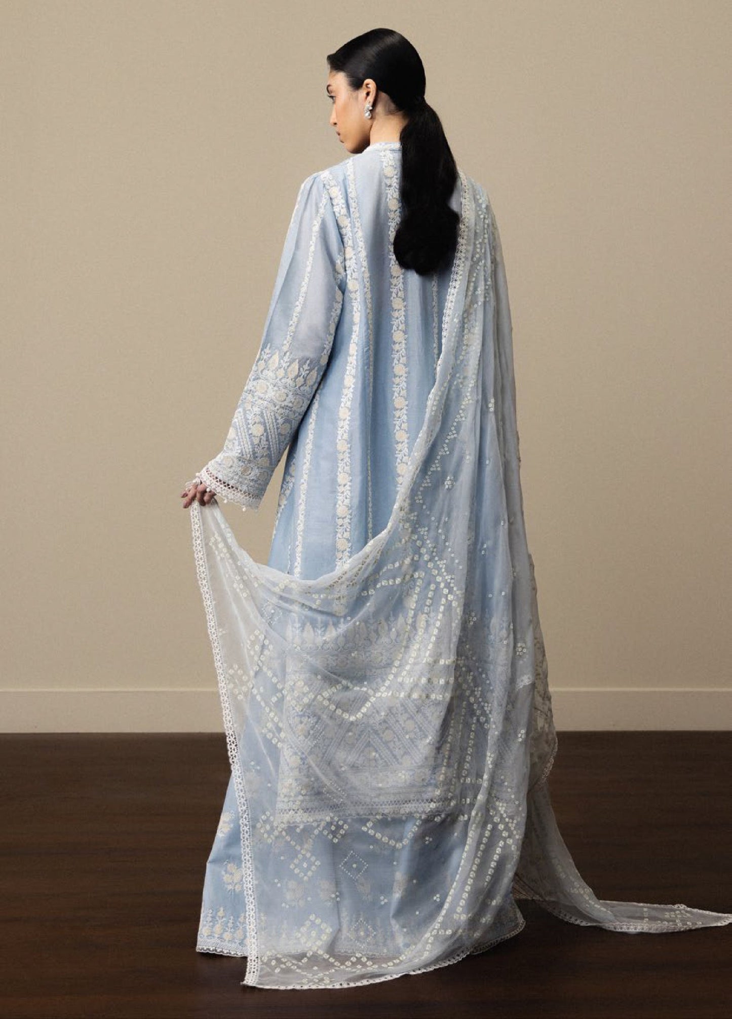 Aoyomi-D1 |  Zara Shahjahan  | Satori Luxury Lawn Collection Unstitched 2026