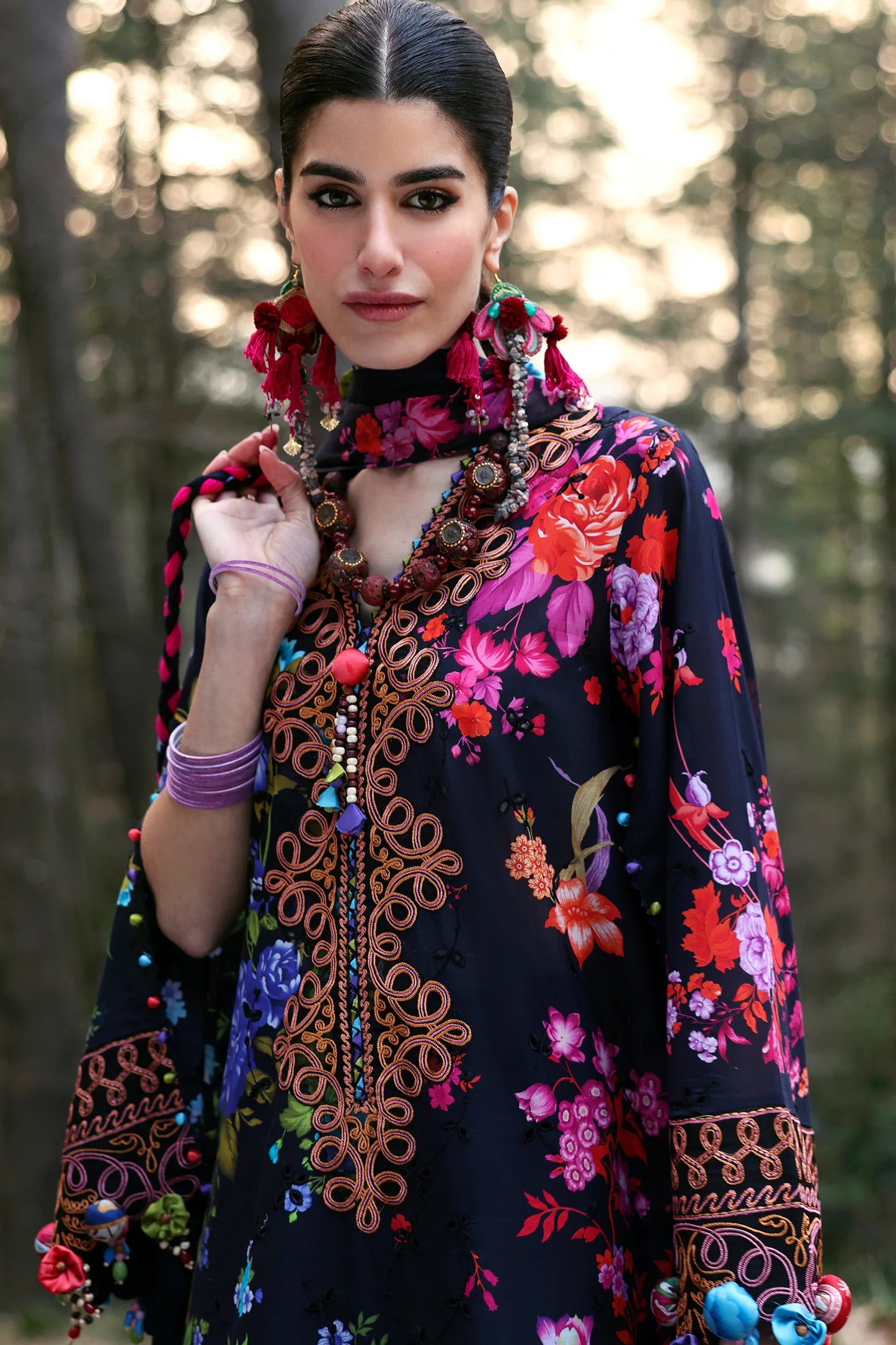 ALYA (ZL25-07 A) | Zaha | Neelum Lawn Collection 2025
