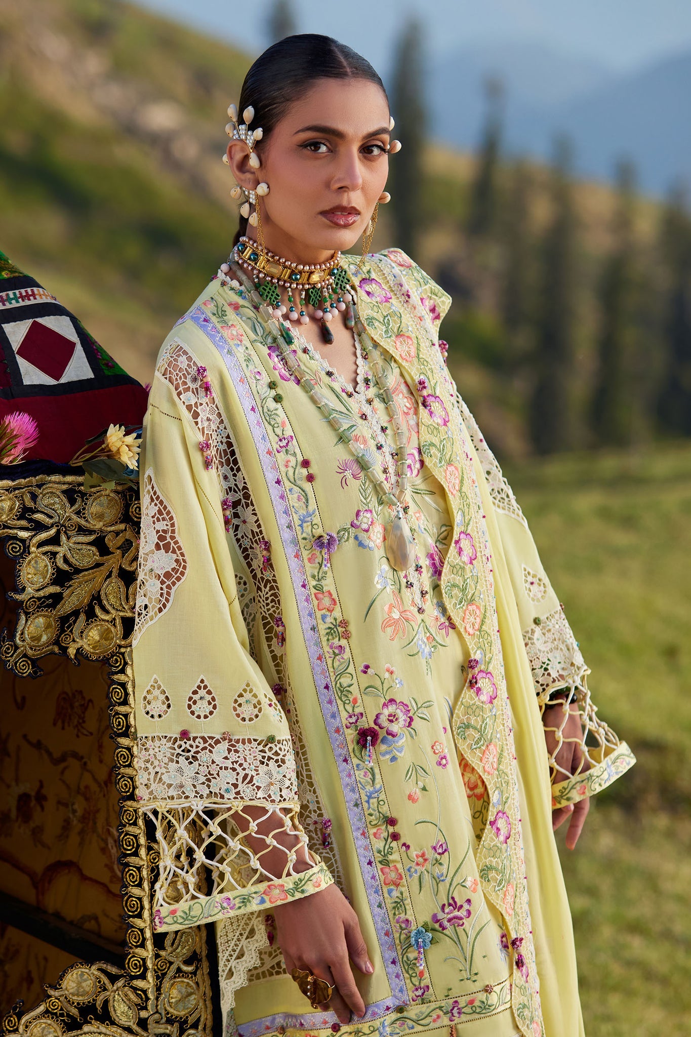 NEELUNE (EL26-05 A) | Elan | Kashmee Luxury Lawn Collection 2026