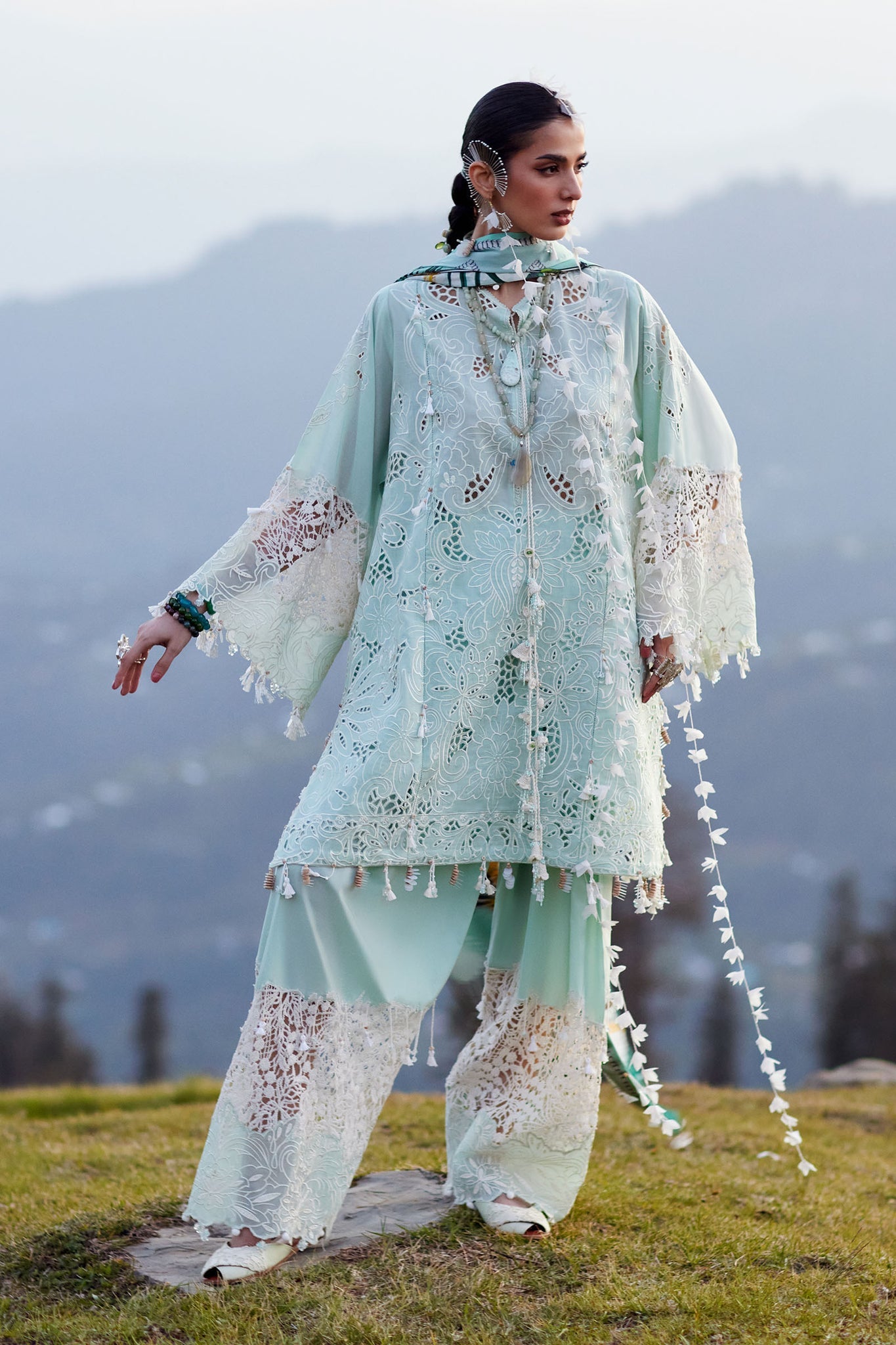 ZEVARÉ (EL26-07 A) | Elan | Kashmee Luxury Lawn Collection 2026
