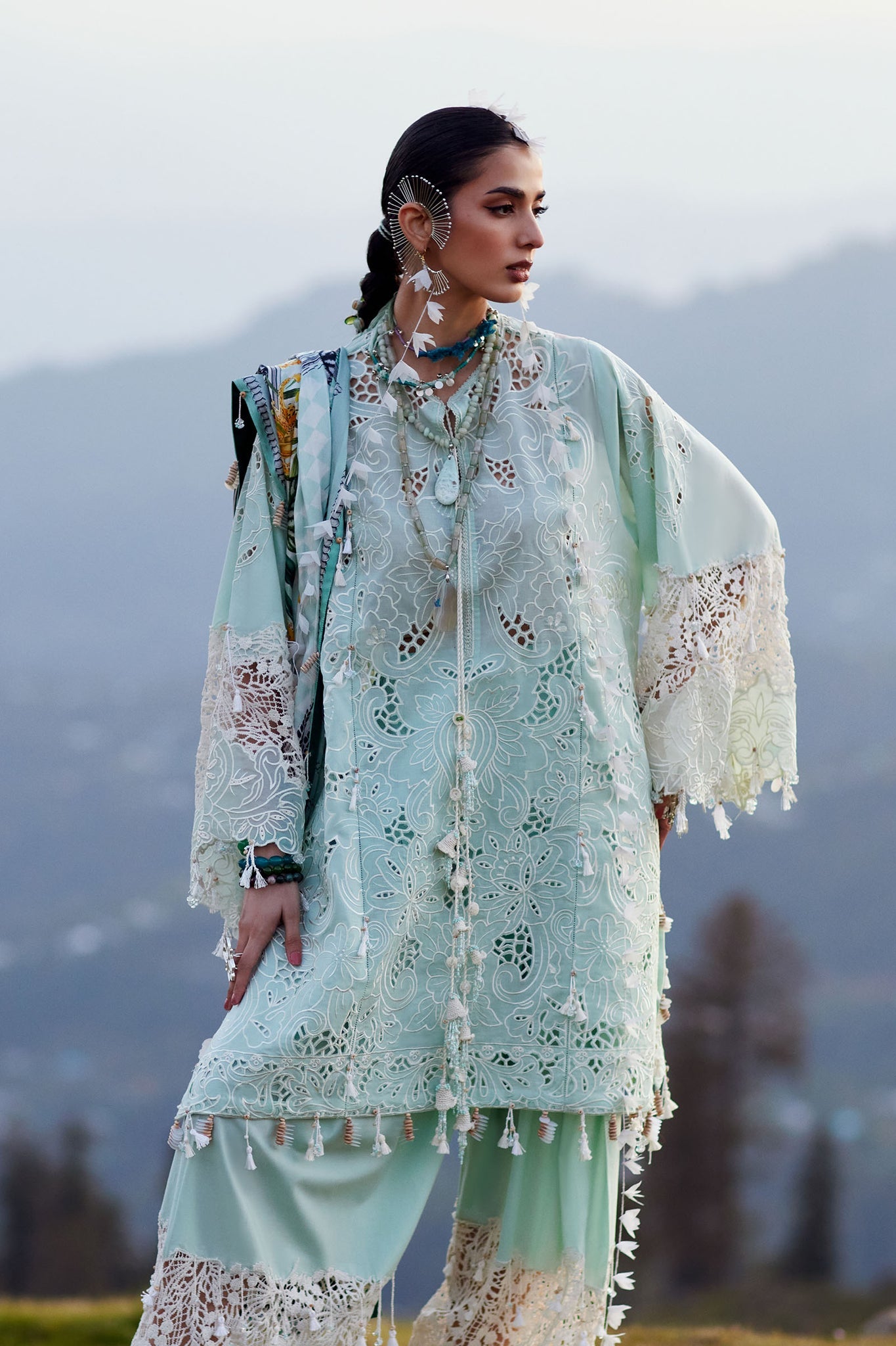 ZEVARÉ (EL26-07 A) | Elan | Kashmee Luxury Lawn Collection 2026