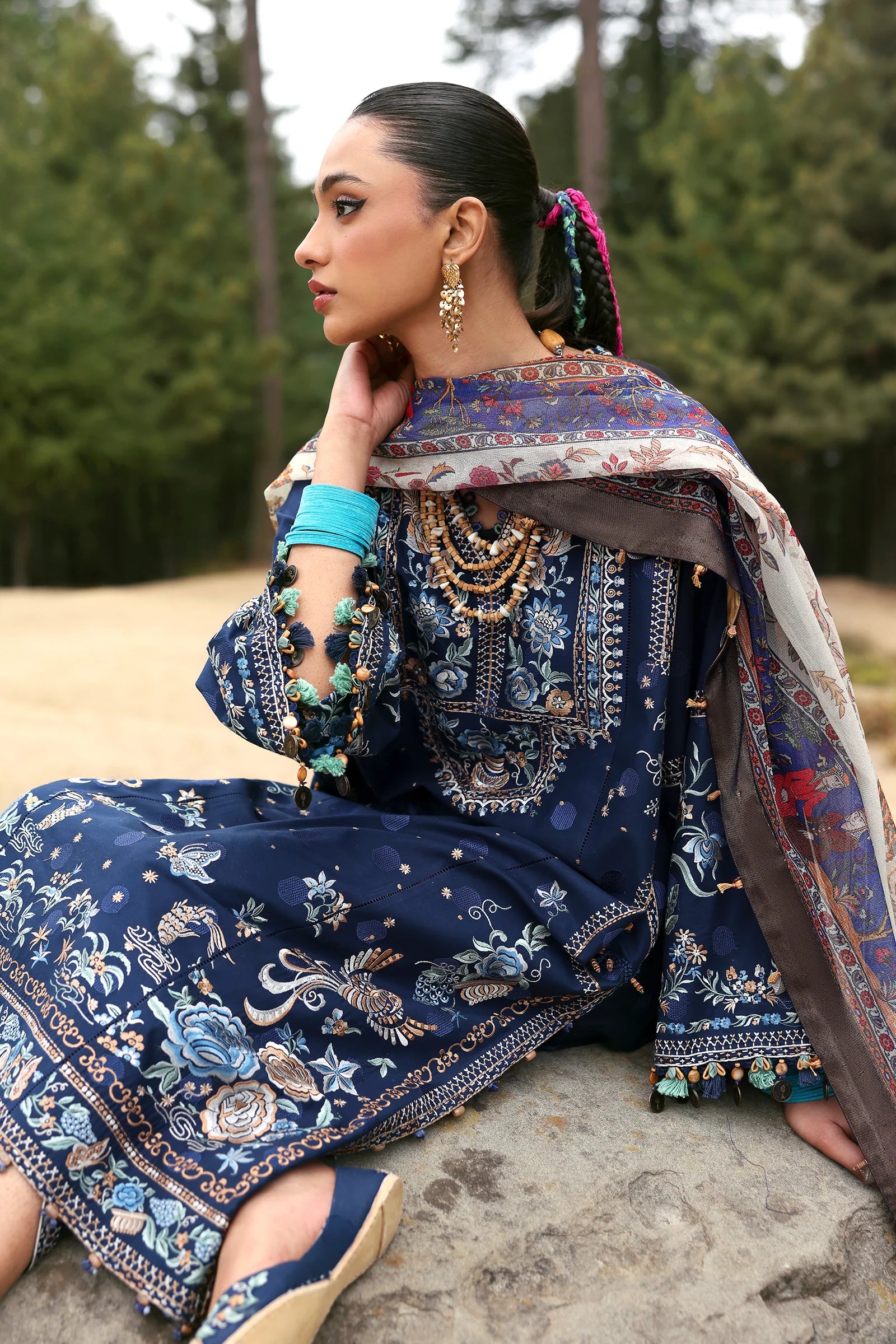 ZURI (ZL25-12 B) | Zaha | Neelum Lawn Collection 2025