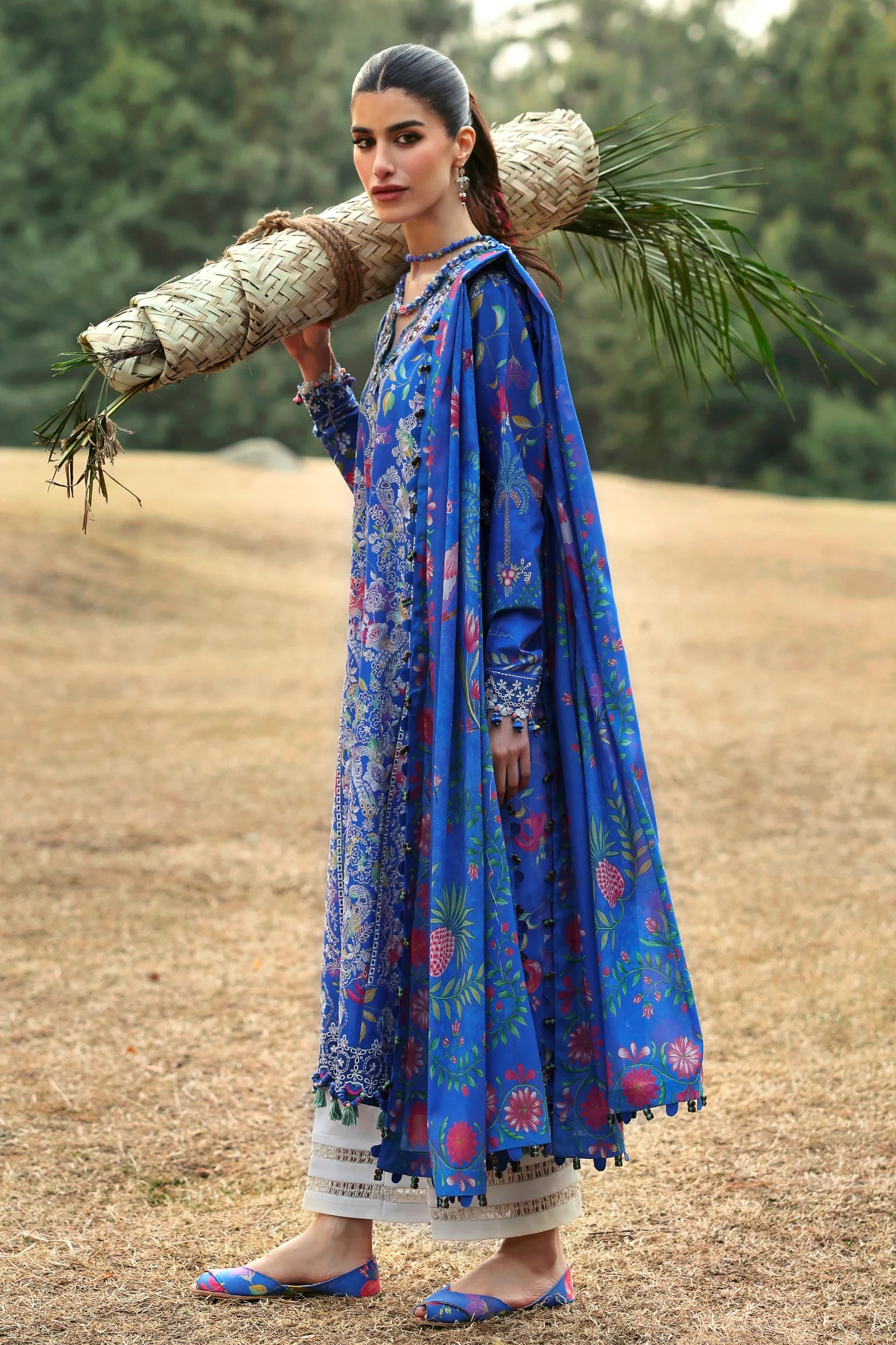 ZAYANA (ZL25-01 B) | Zaha | Neelum Lawn Collection 2025