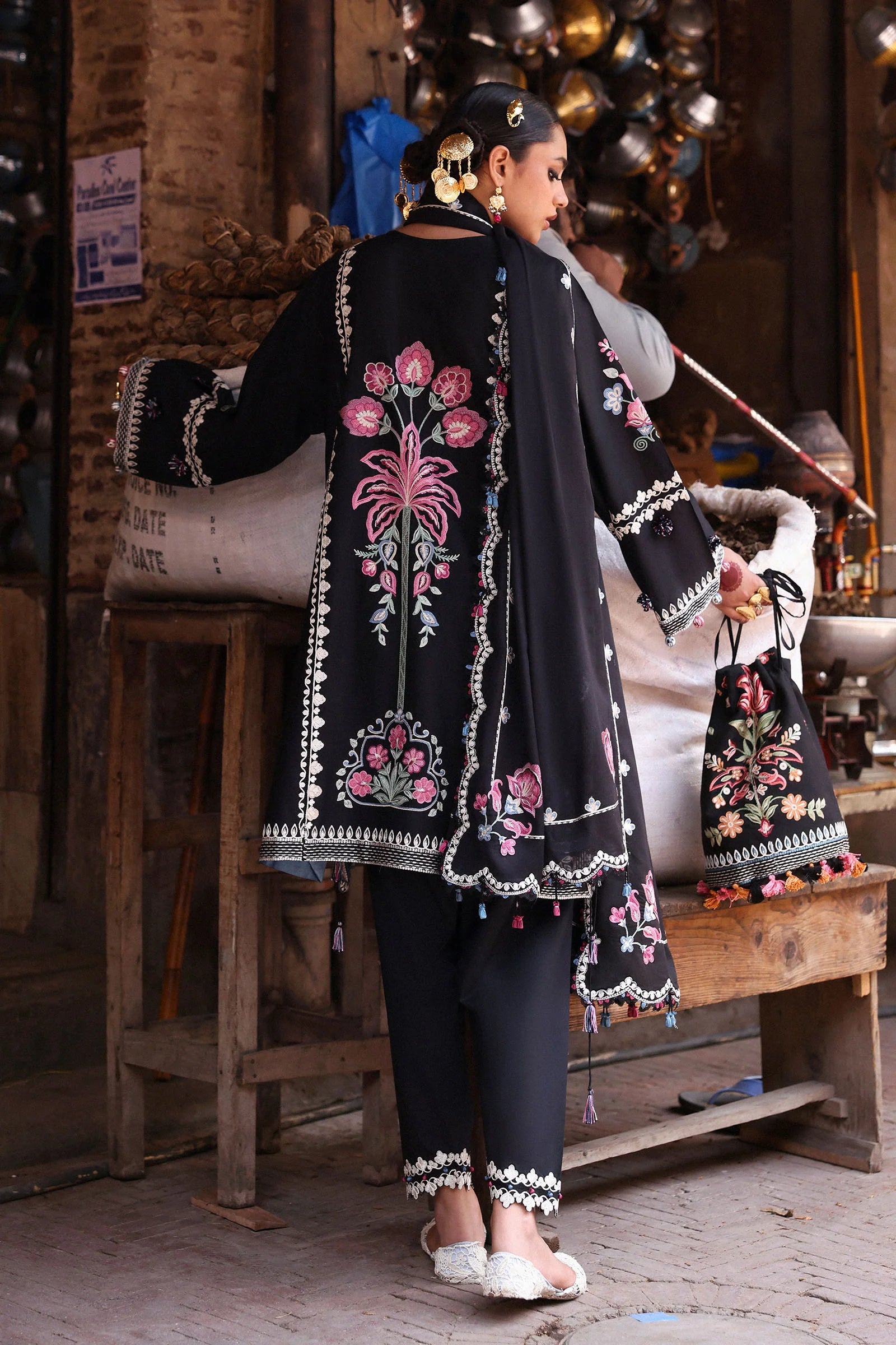 ZEENAT (ZF-25-07) | Zaha | Festive Unstitched Lawn 2025