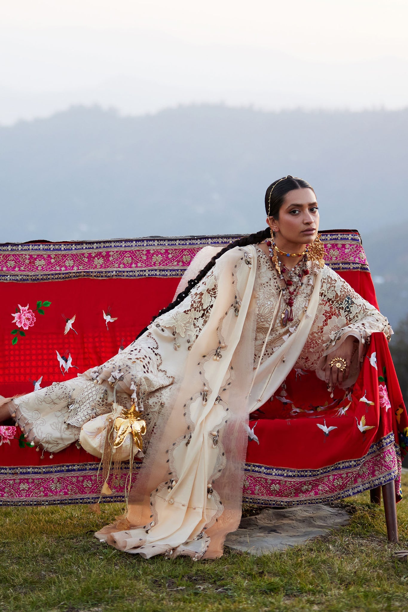 BRUMINE (EL26-02 B) | Elan | Kashmee Luxury Lawn Collection 2026
