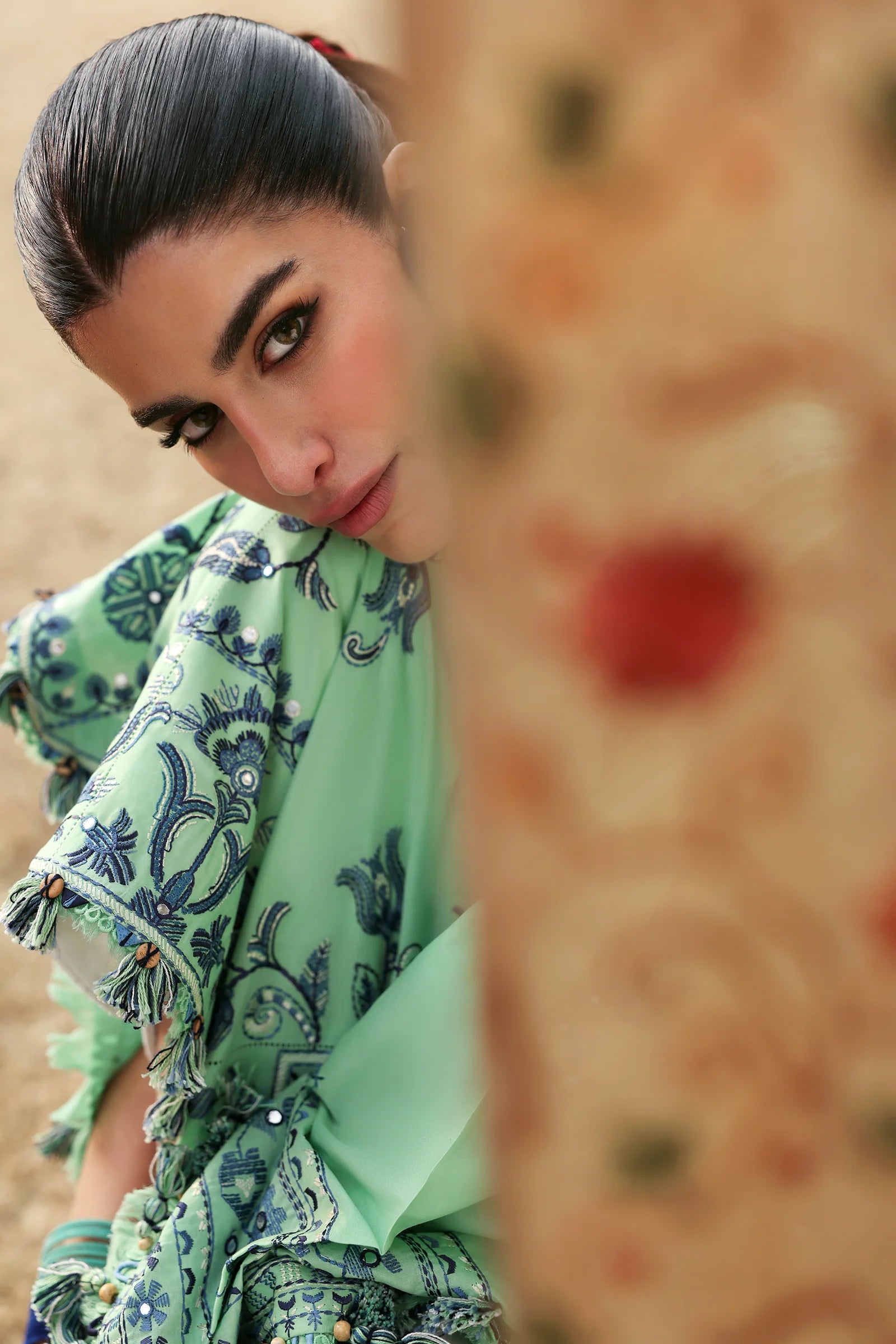ELAYA (ZL25-10 A) | Zaha | Neelum Lawn Collection 2025