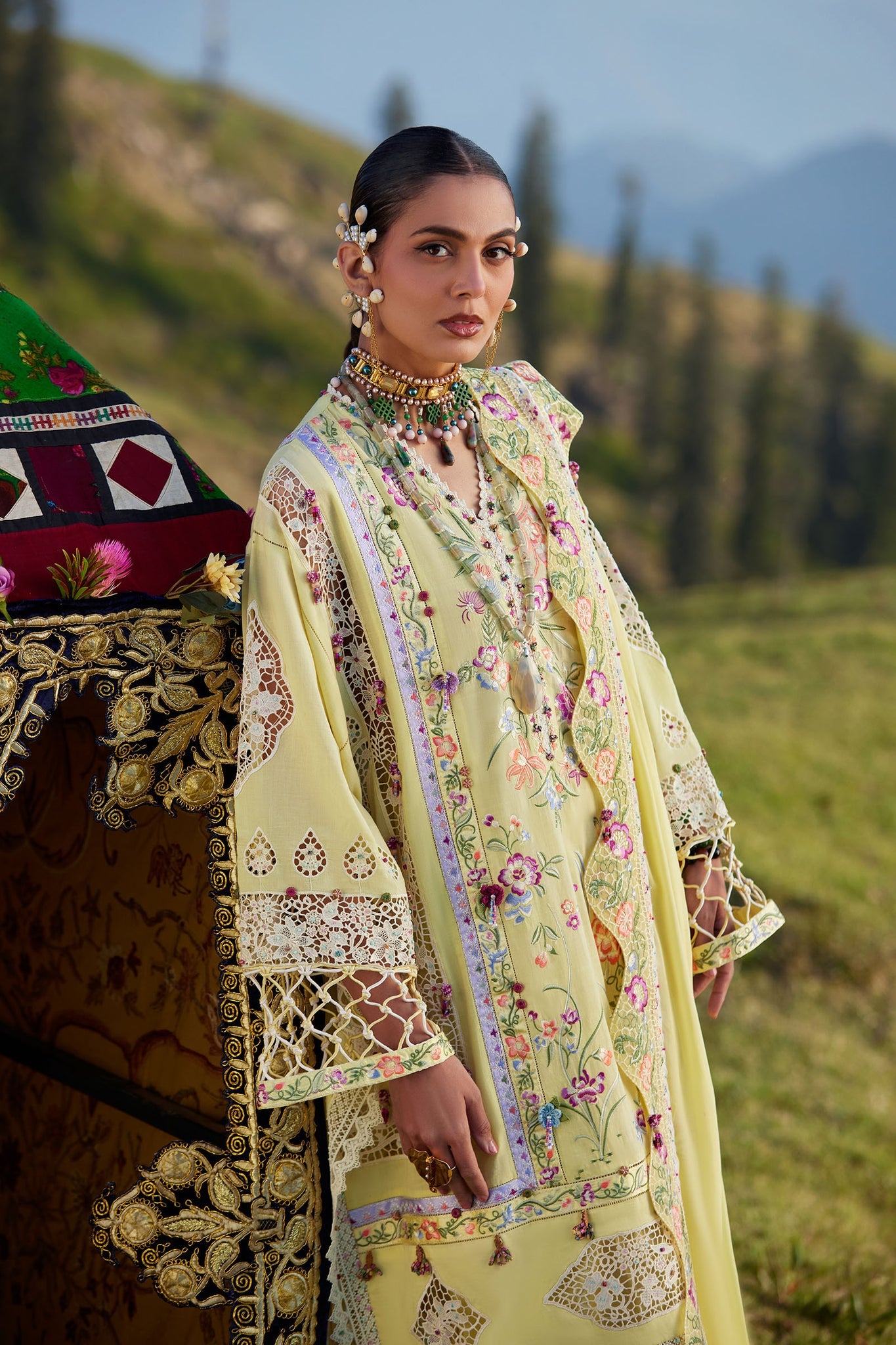 NEELUNE (EL26-05 A) | Elan | Kashmee Luxury Lawn Collection 2026