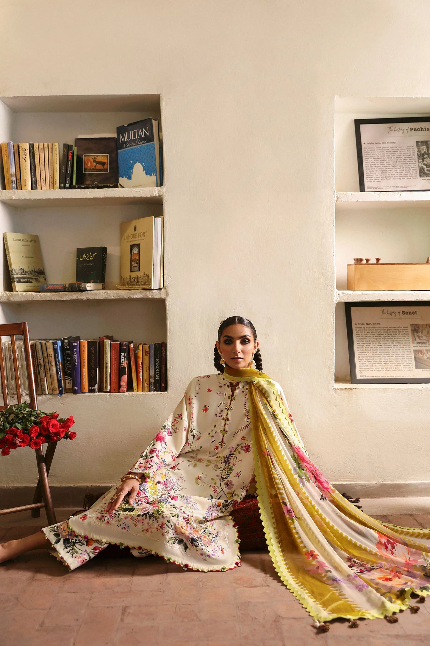 CHANDNI (ZF-25-10) | Zaha | Festive Unstitched Lawn 2025