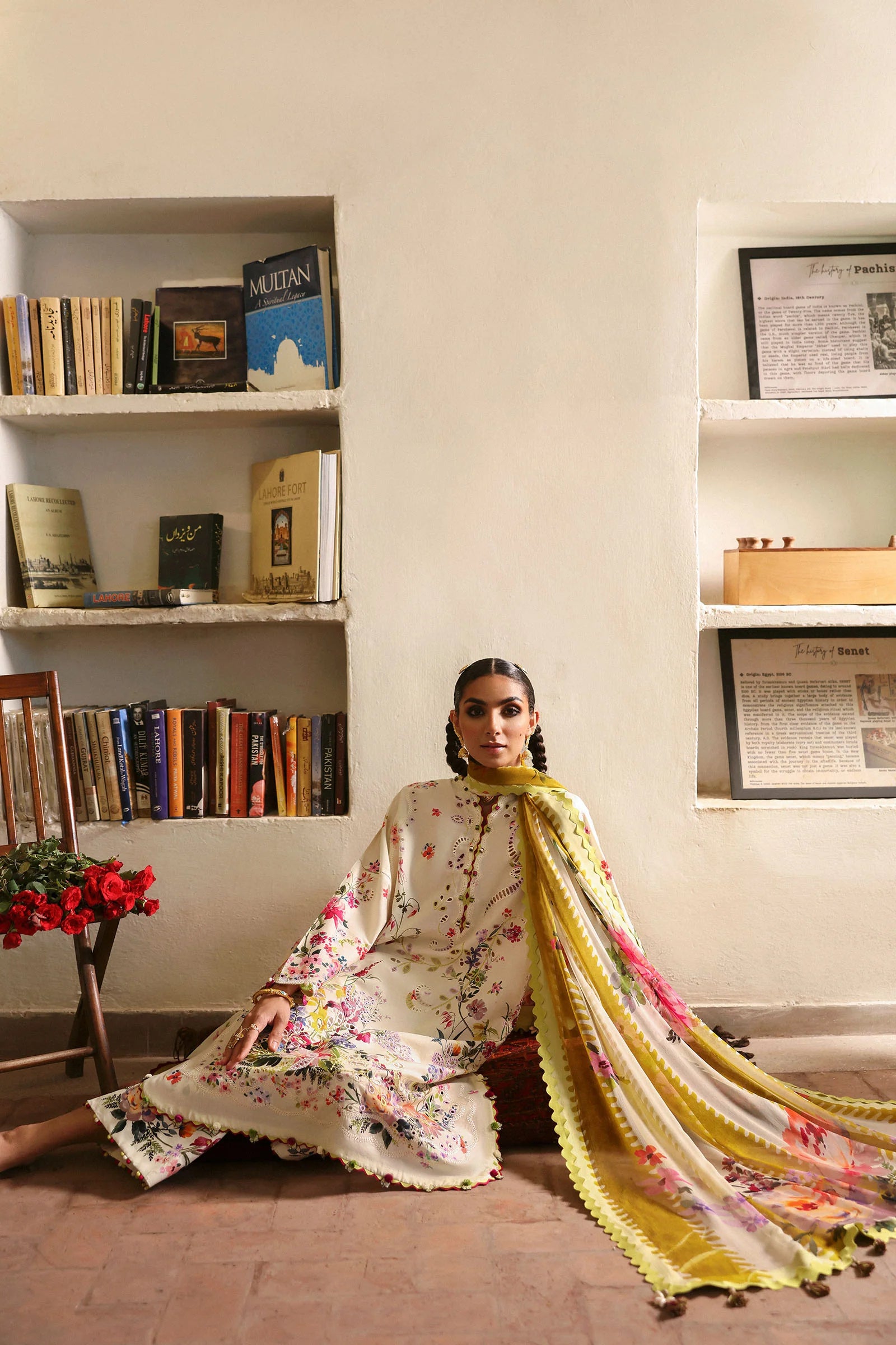 CHANDNI (ZF-25-10) | Zaha | Festive Unstitched Lawn 2025