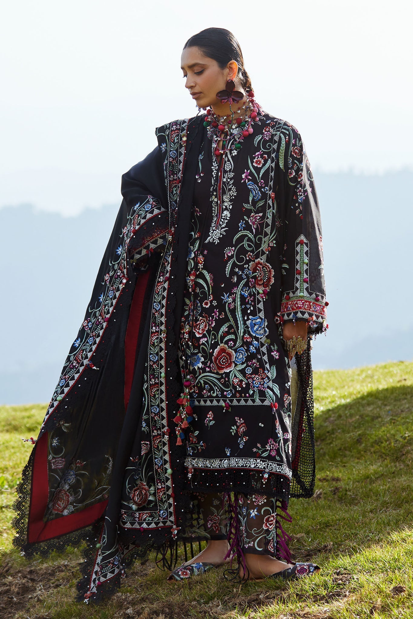 ZABAR (EL26-01 A) | Elan | Kashmee Luxury Lawn Collection 2026