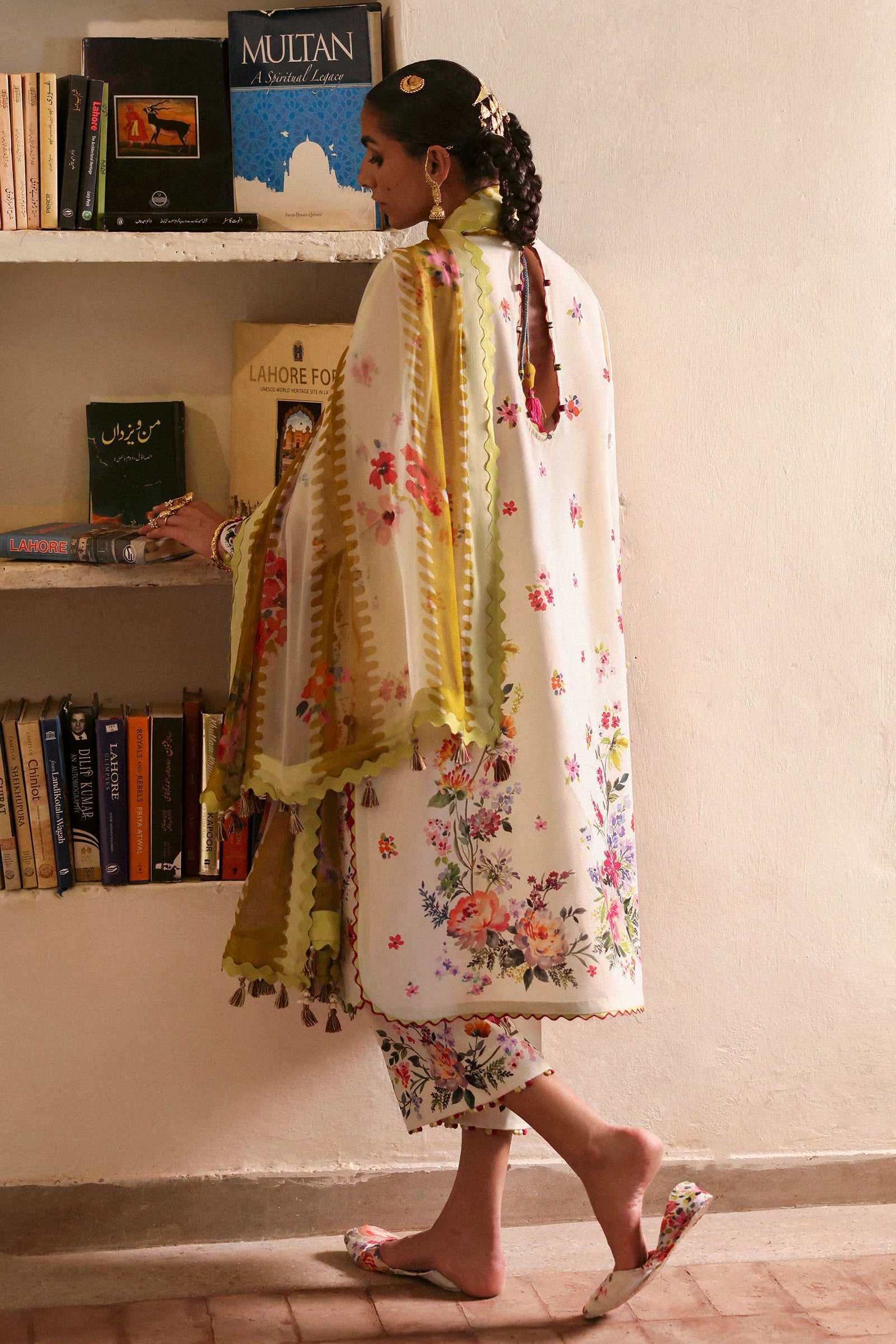 CHANDNI (ZF-25-10) | Zaha | Festive Unstitched Lawn 2025