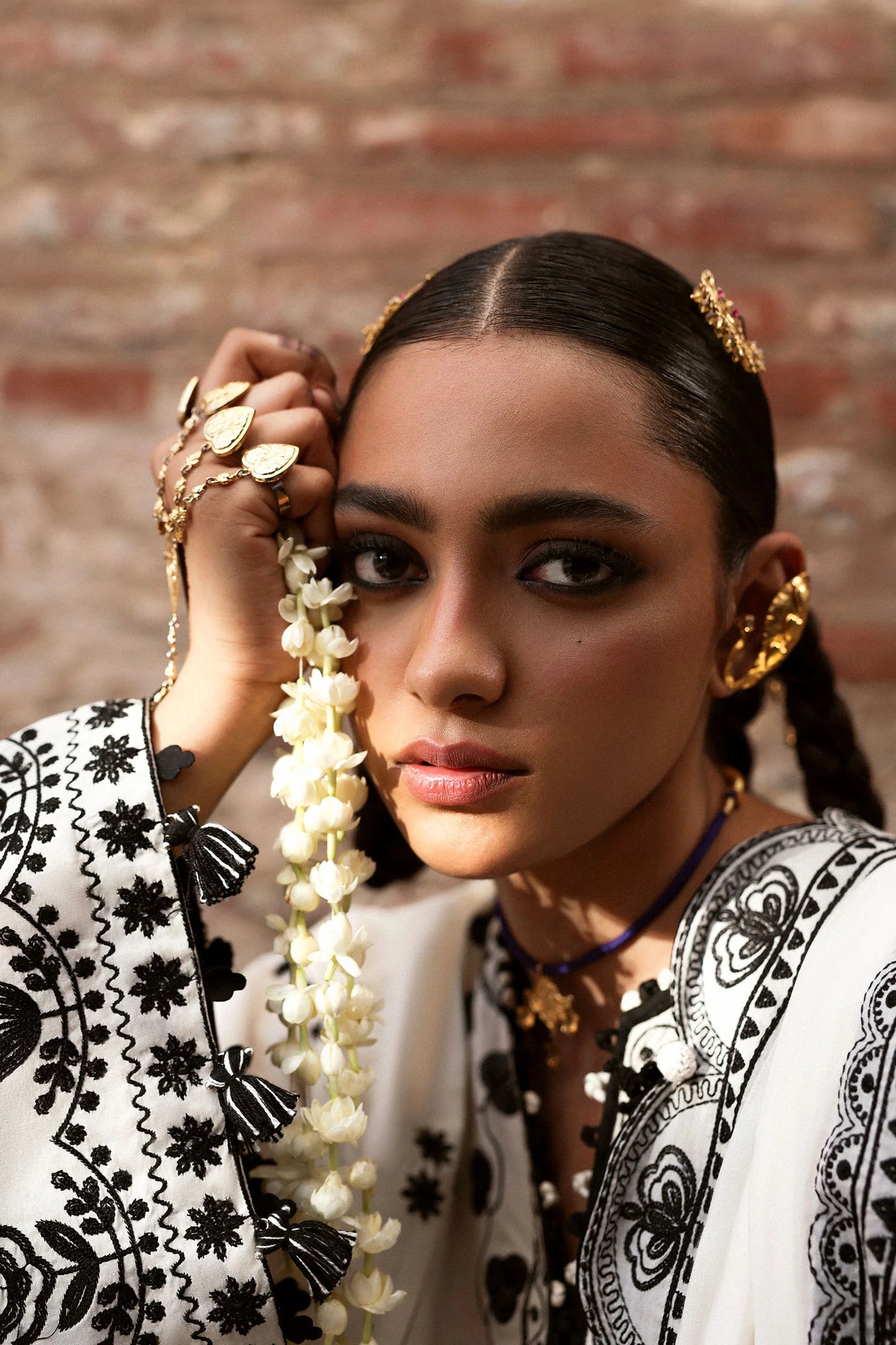 ZARMINA (ZF-25-08) | Zaha | Festive Unstitched Lawn 2025