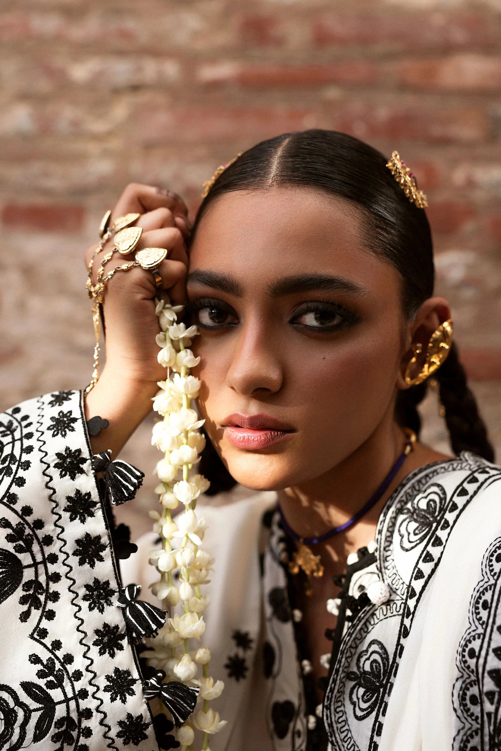 ZARMINA (ZF-25-08) | Zaha | Festive Unstitched Lawn 2025
