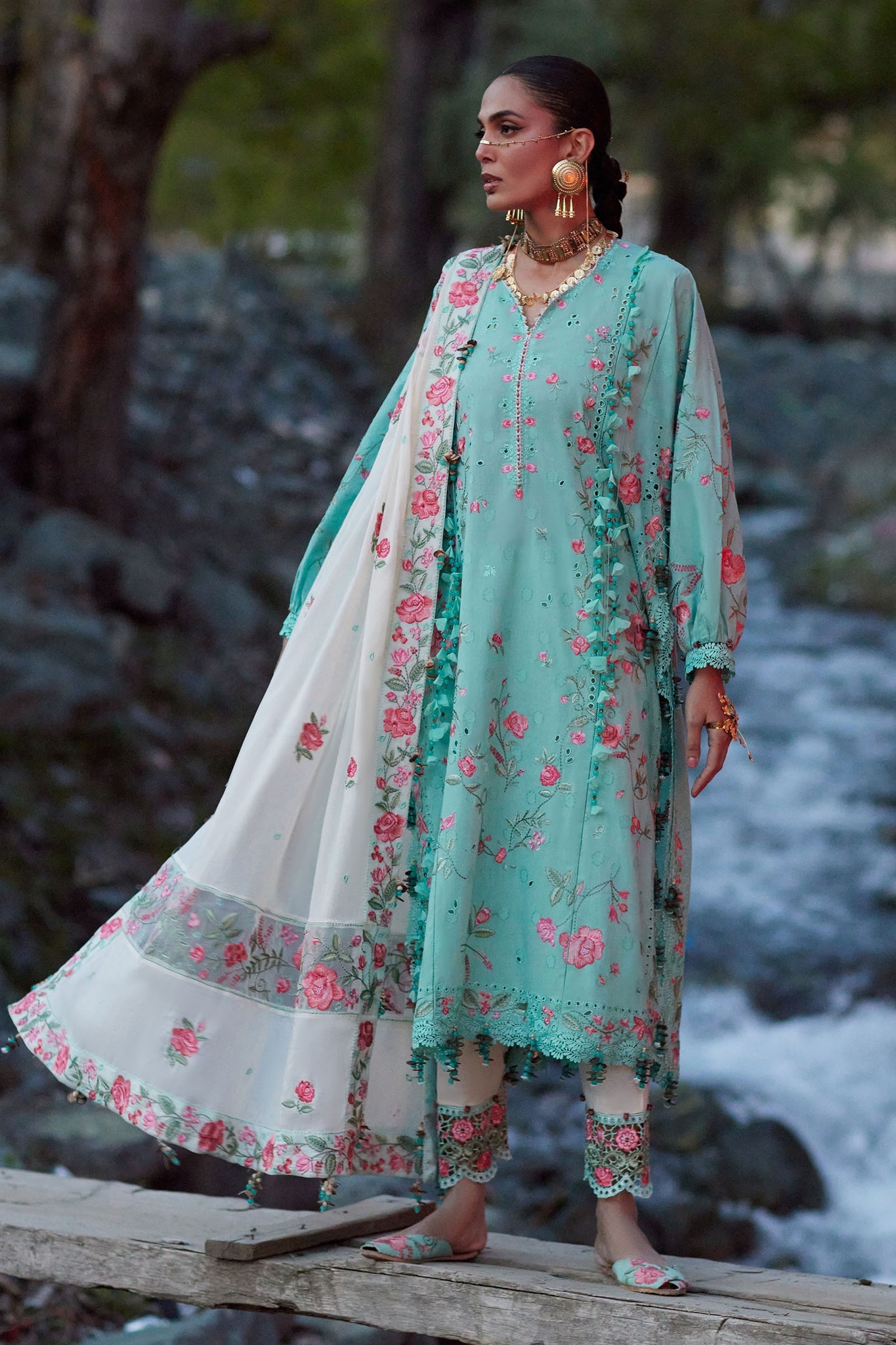 GULRAAZ (EL26-08 B) | Elan | Kashmee Luxury Lawn Collection 2026