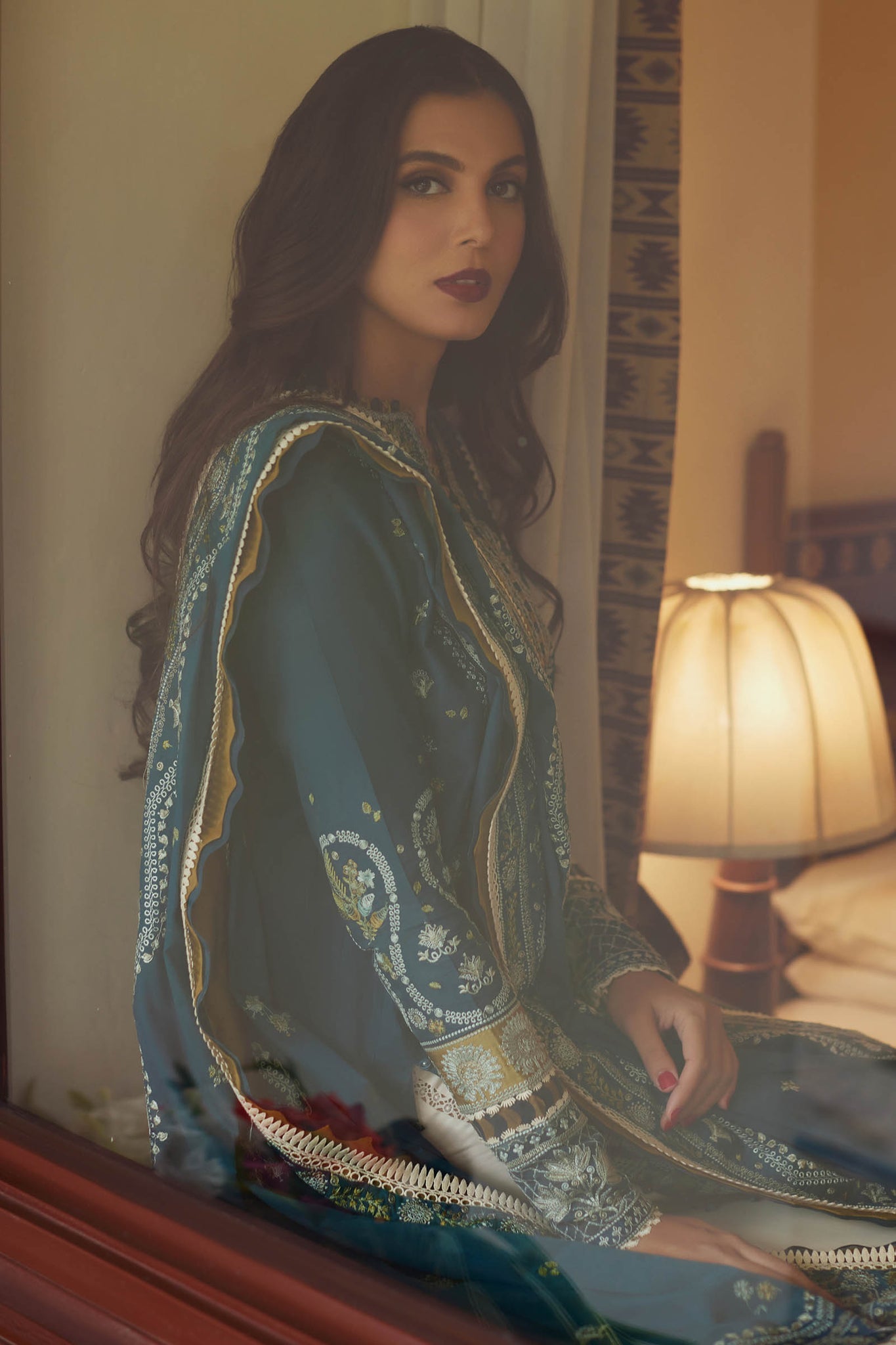 MAHROSH (EL24-04 A) | Elan | Luxury Lawn Collection 2024