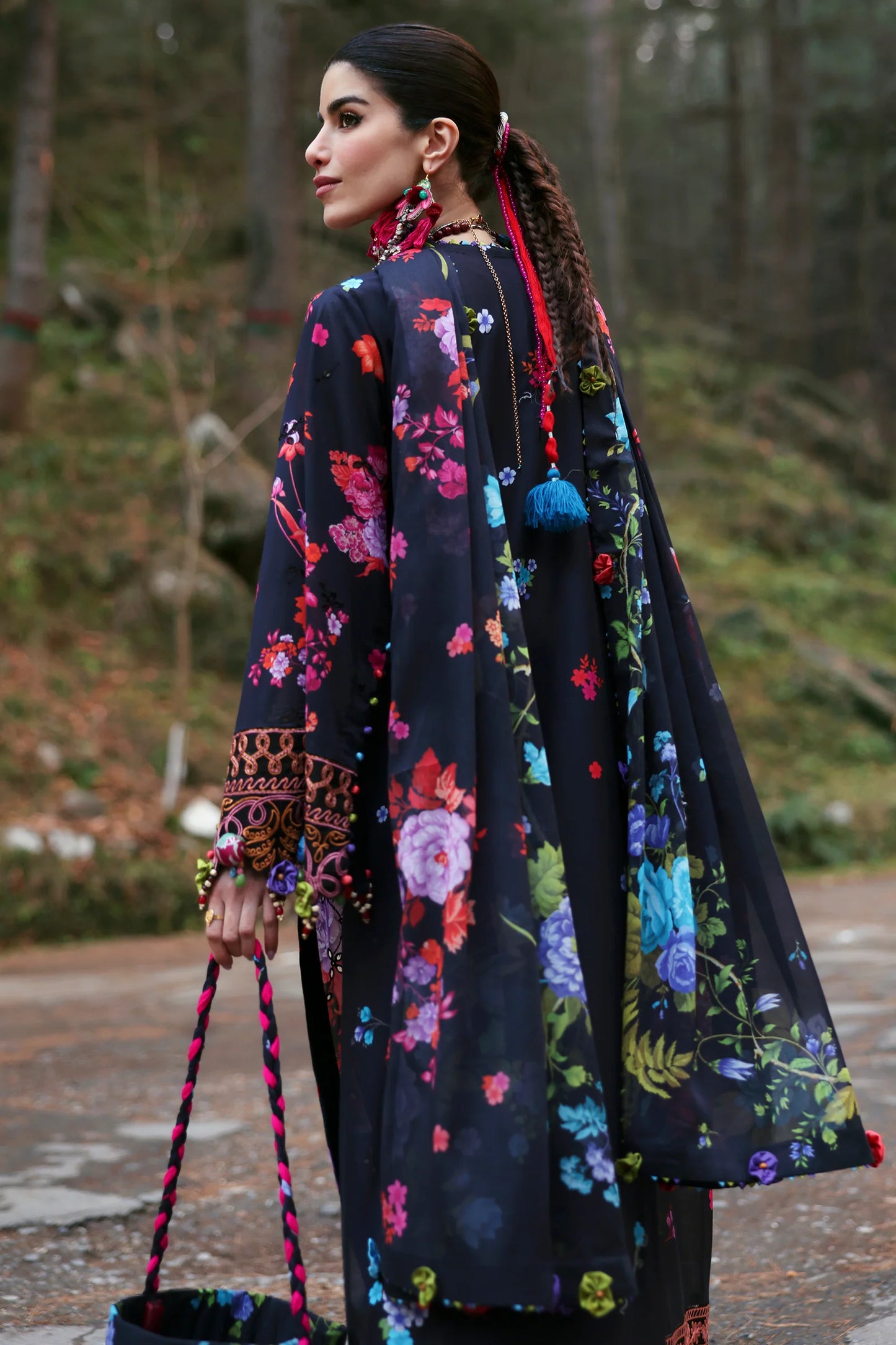 ALYA (ZL25-07 A) | Zaha | Neelum Lawn Collection 2025