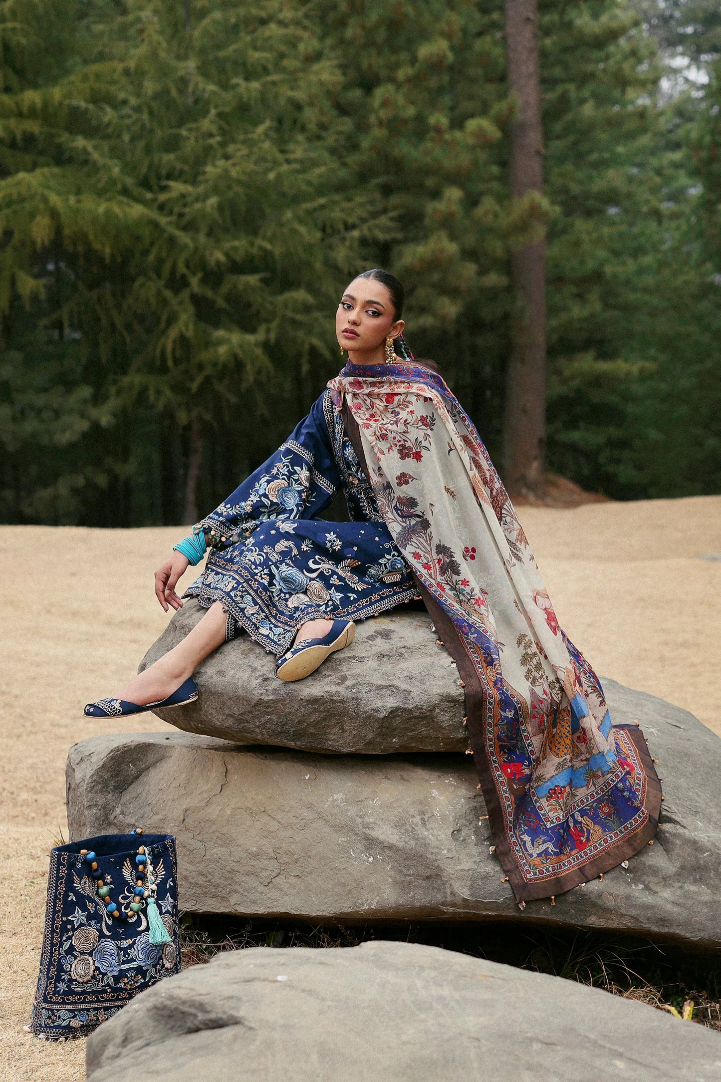 ZURI (ZL25-12 B) | Zaha | Neelum Lawn Collection 2025