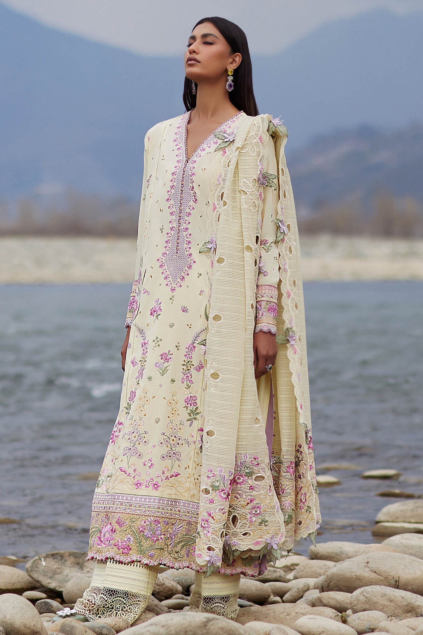 NEDINE (EL24-02 B) | Elan | Luxury Lawn Collection 2024