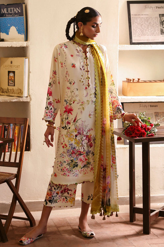 CHANDNI (ZF-25-10) | Zaha | Festive Unstitched Lawn 2025