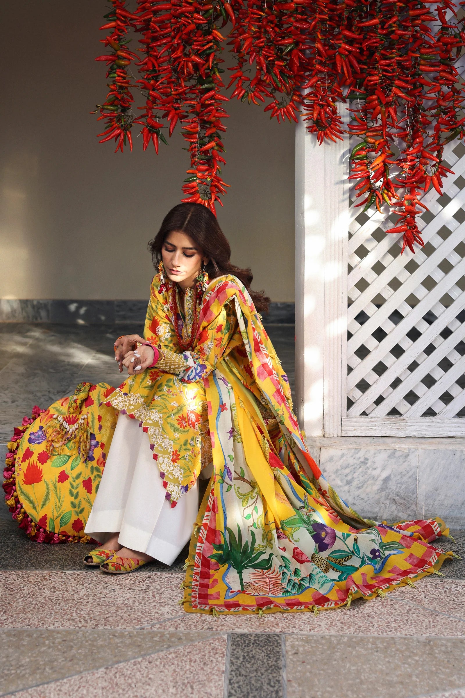 ZARAAH (ZL25-08 A) | Zaha | Neelum Lawn Collection 2025