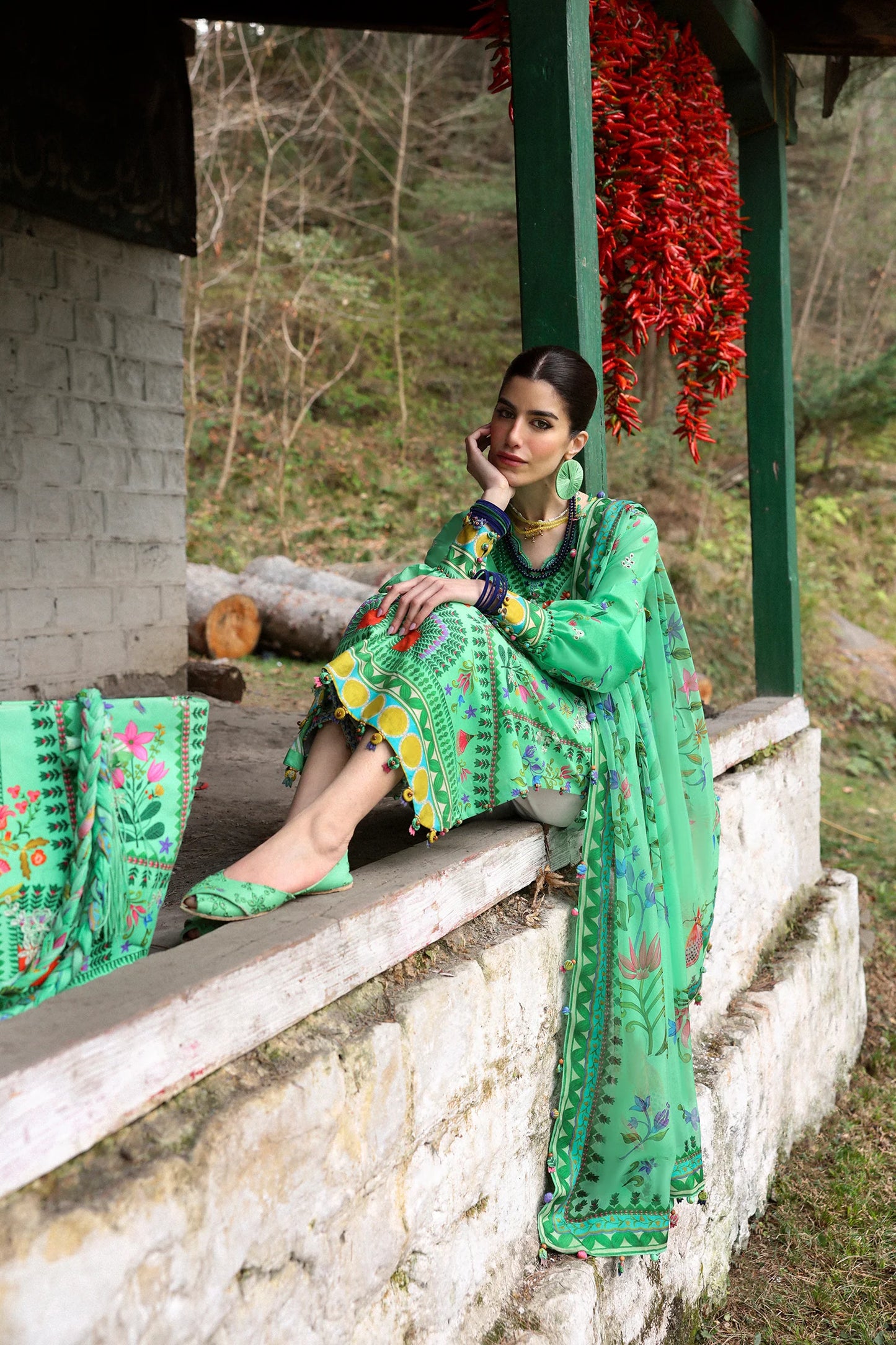 AMANI (ZL25-06 A) | Zaha | Neelum Lawn Collection 2025