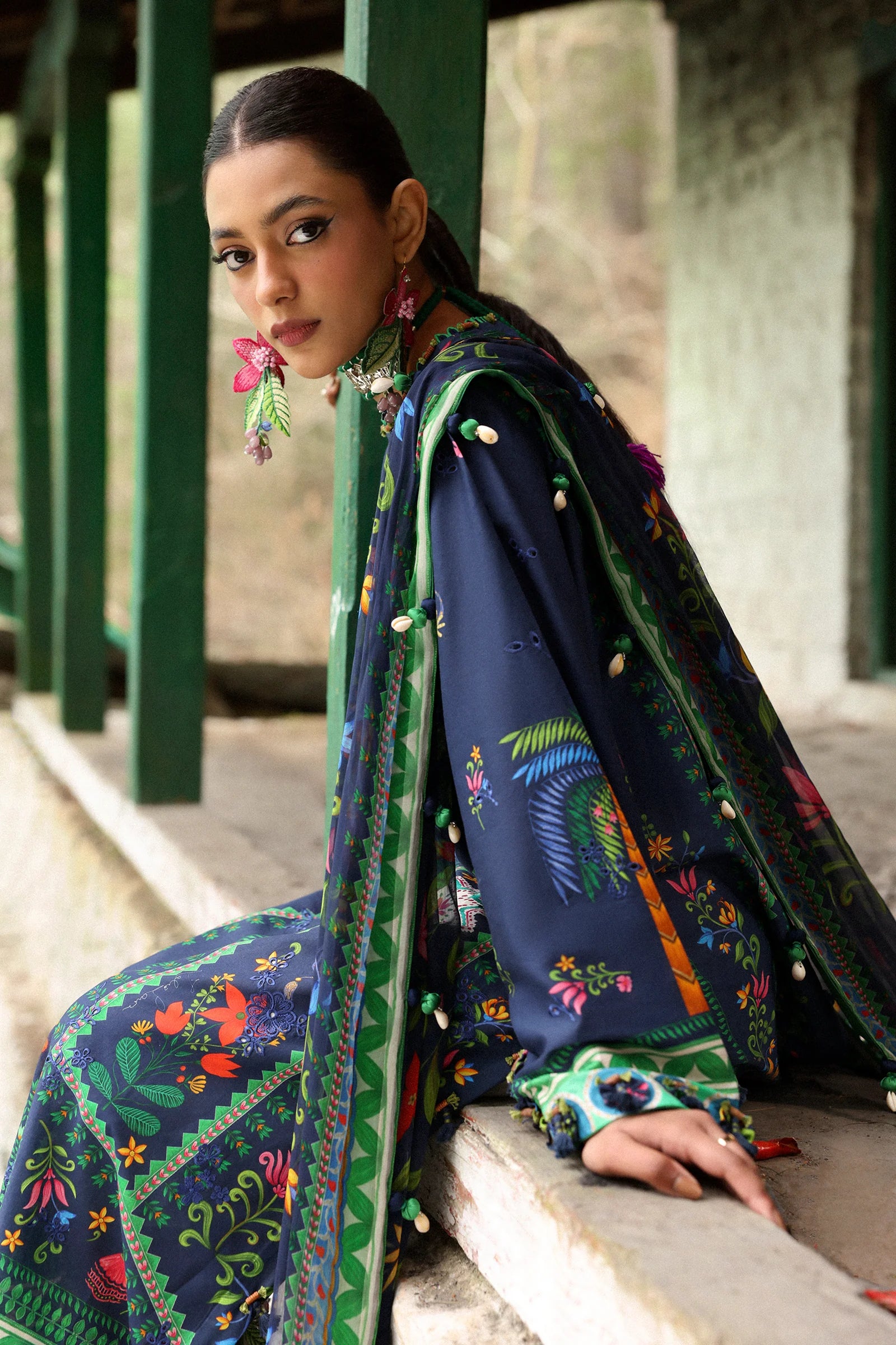 AMANI (ZL25-06 B) | Zaha | Neelum Lawn Collection 2025
