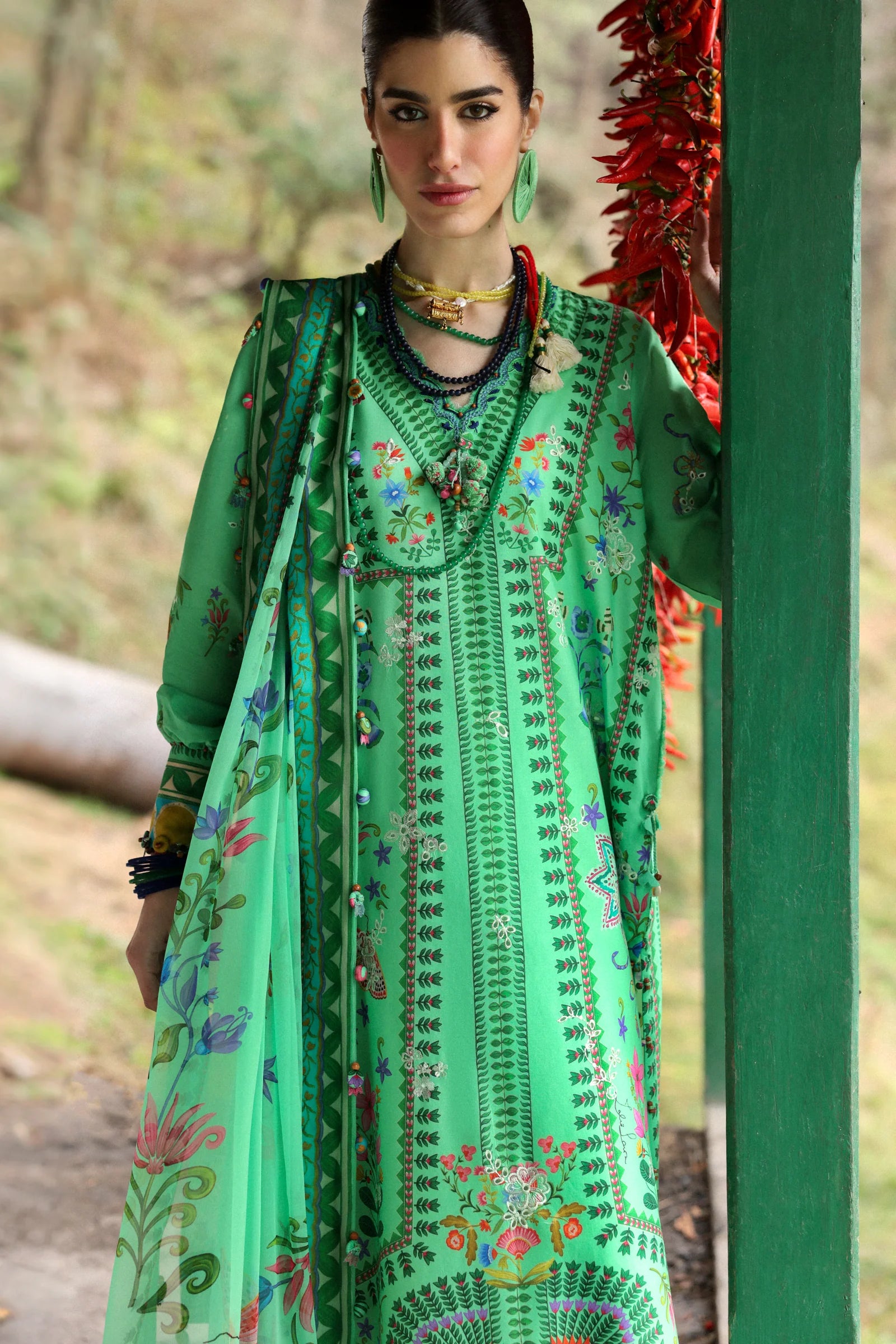 AMANI (ZL25-06 A) | Zaha | Neelum Lawn Collection 2025
