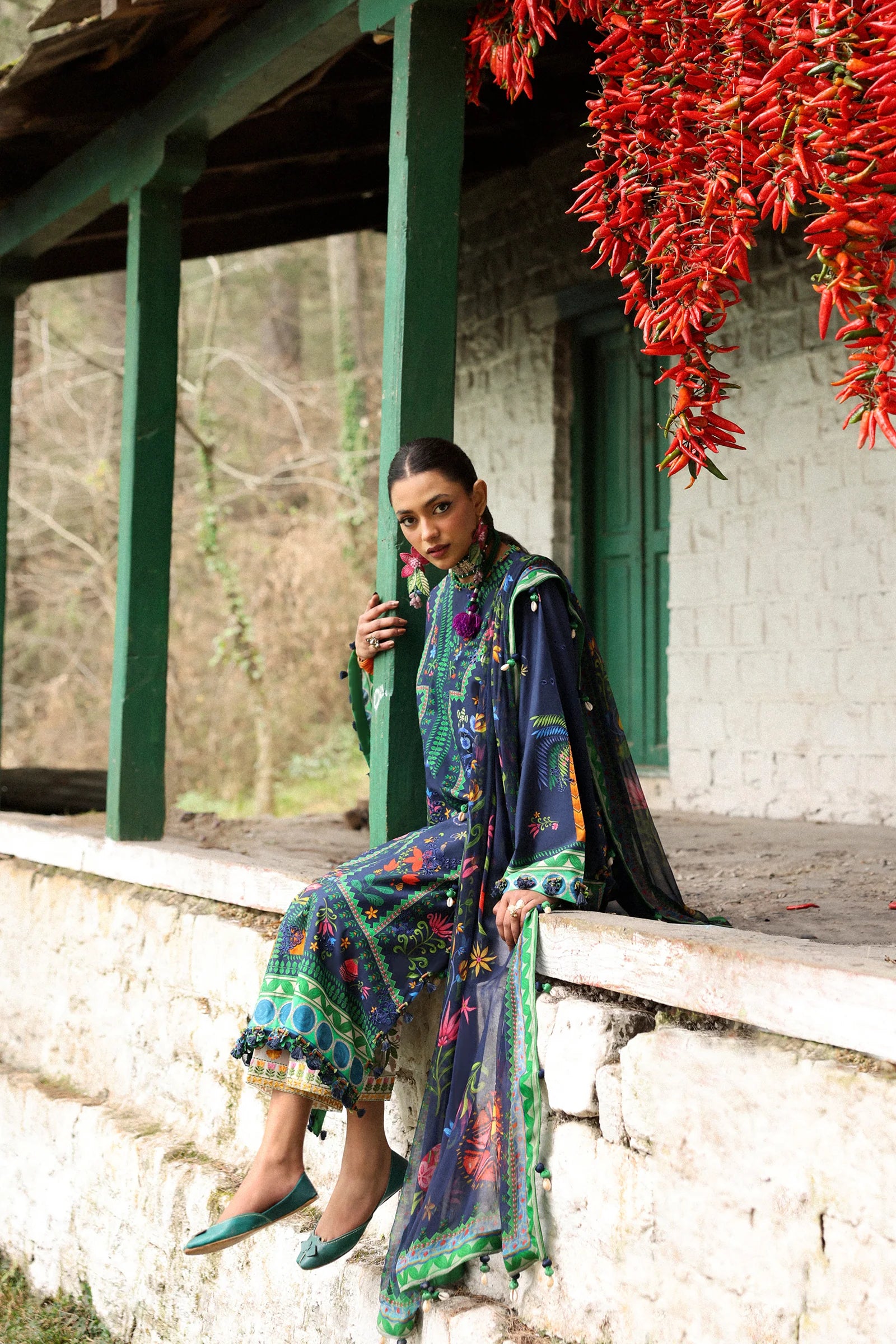 AMANI (ZL25-06 B) | Zaha | Neelum Lawn Collection 2025