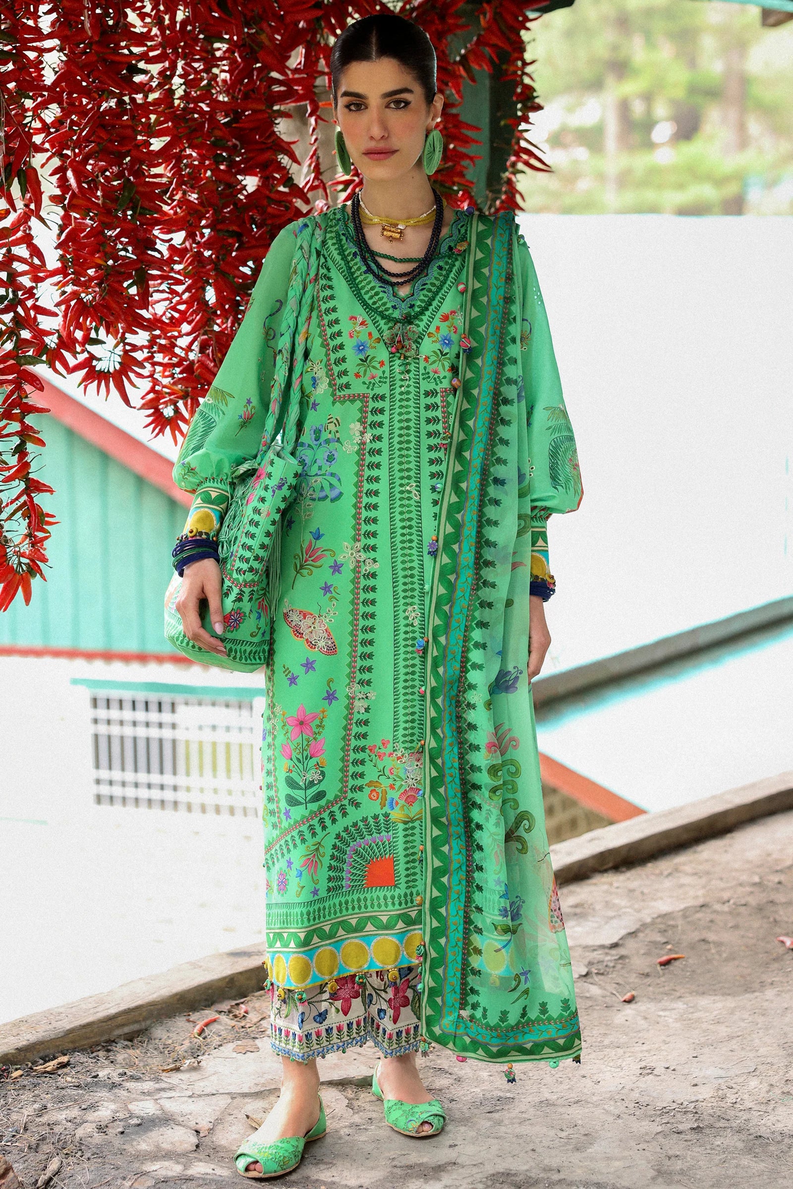 AMANI (ZL25-06 A) | Zaha | Neelum Lawn Collection 2025