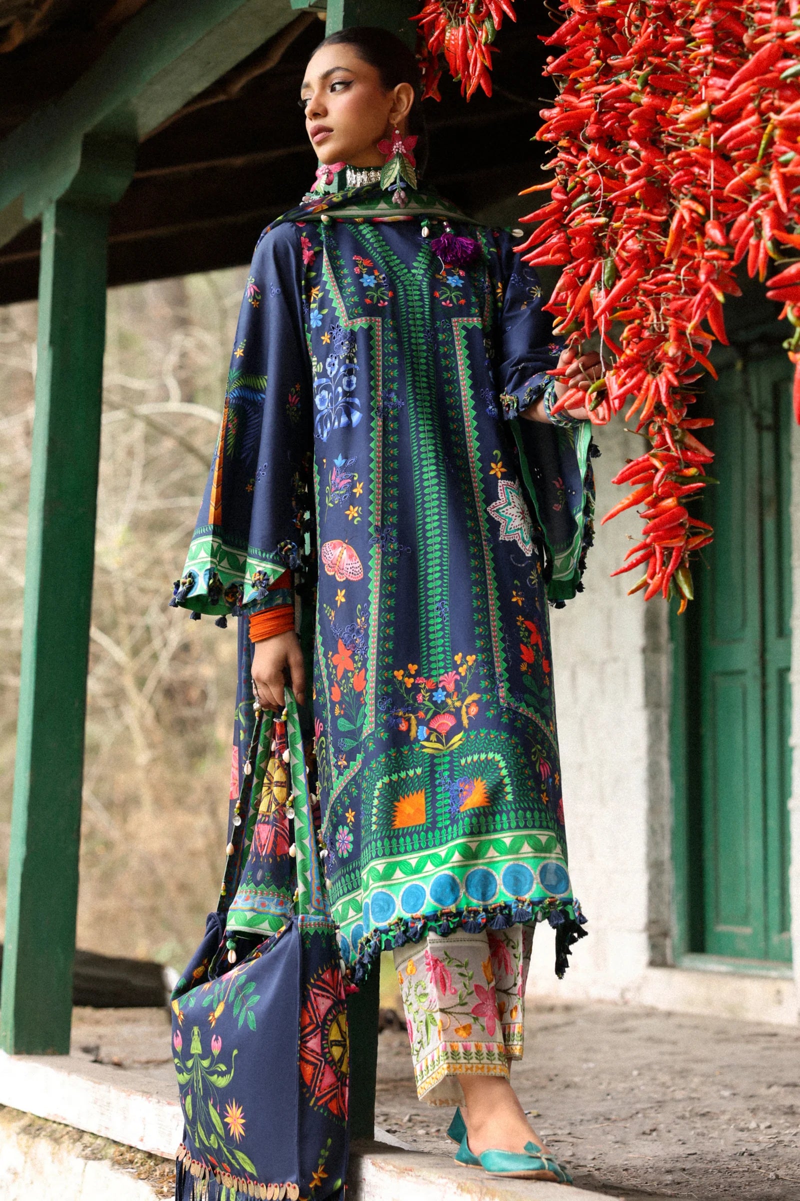 AMANI (ZL25-06 B) | Zaha | Neelum Lawn Collection 2025