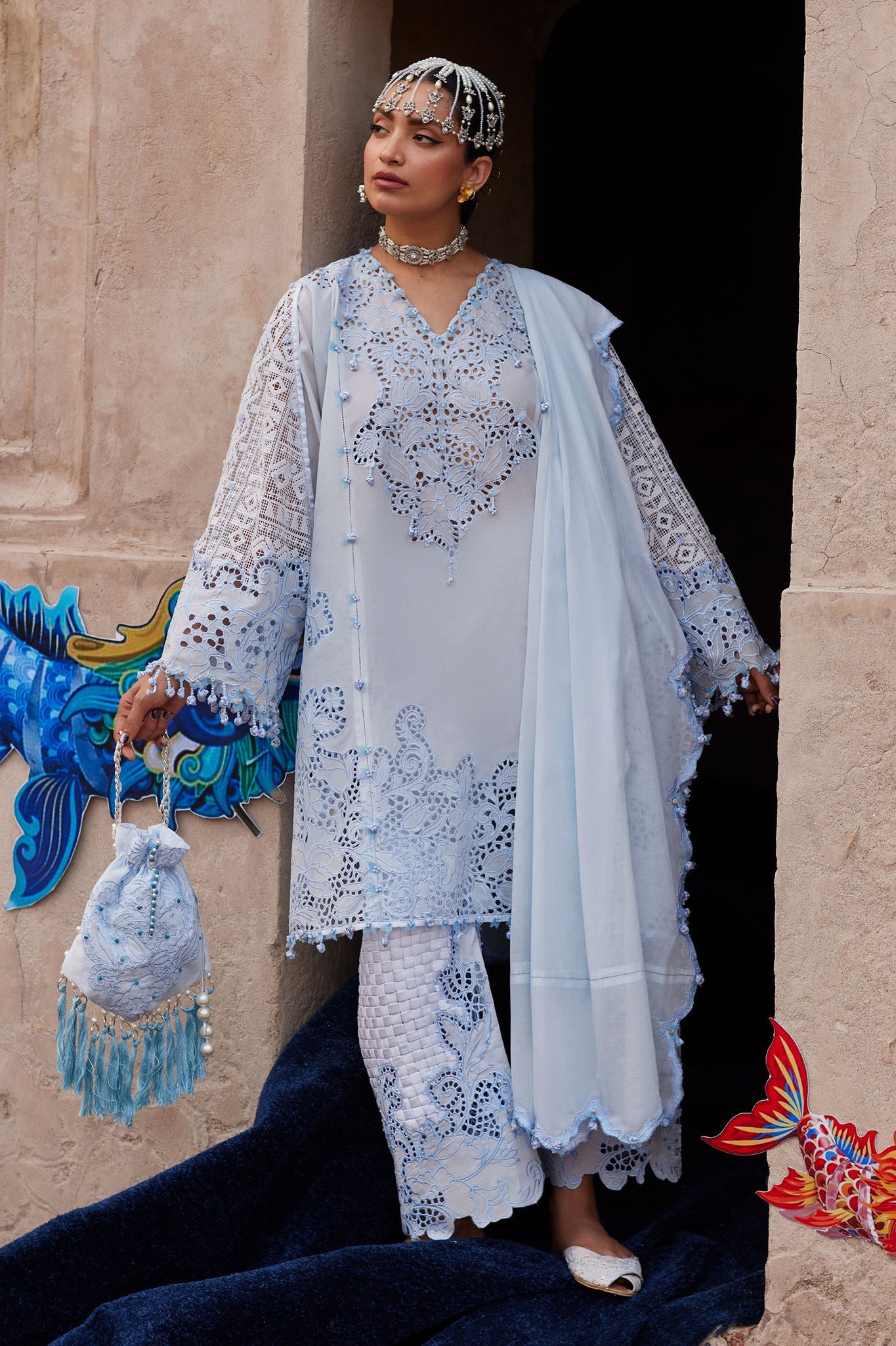 BRUMINE (EL26-02 A) | Elan | Kashmee Luxury Lawn Collection 2026