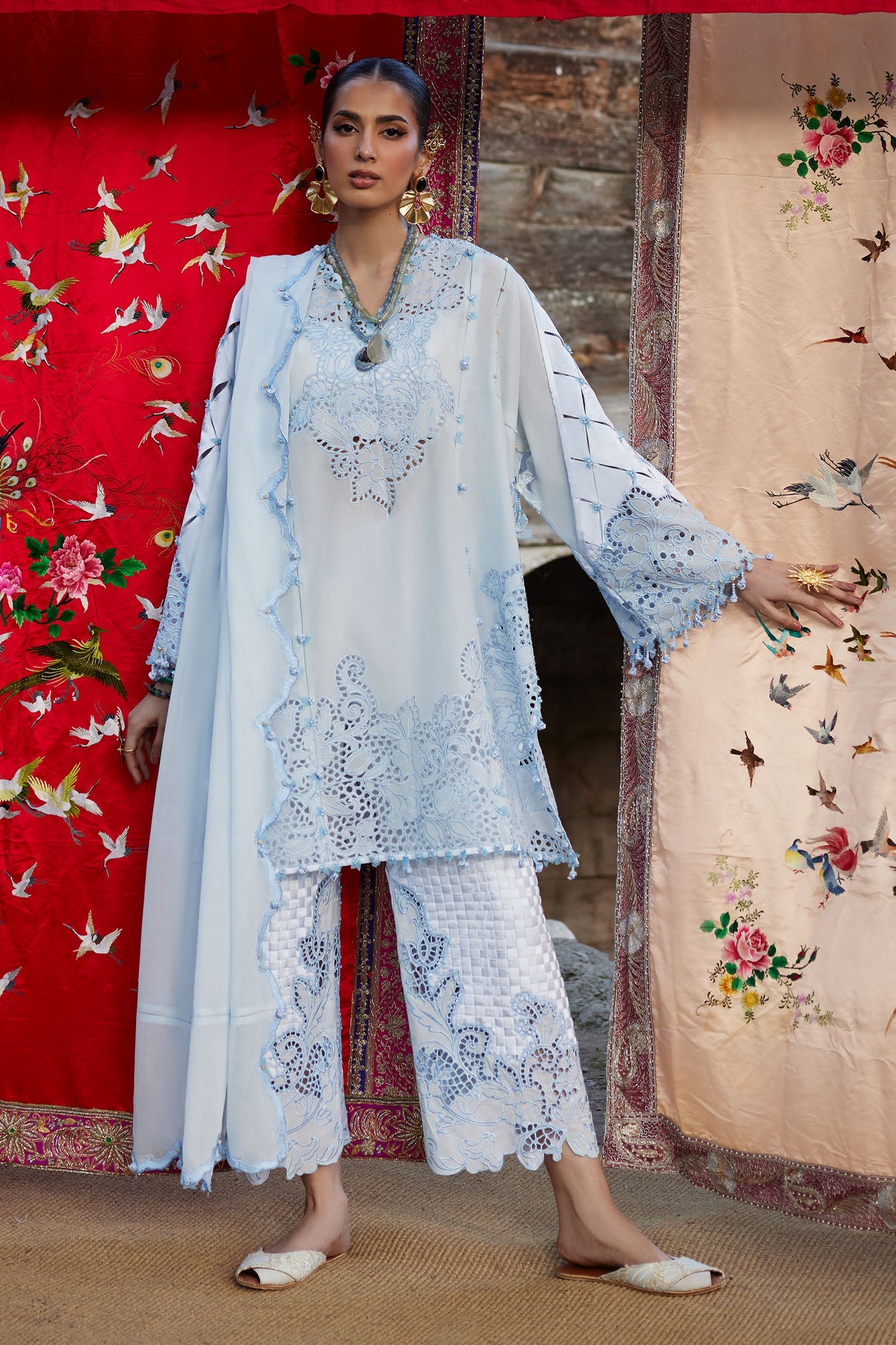 BRUMINE (EL26-02 A) | Elan | Kashmee Luxury Lawn Collection 2026