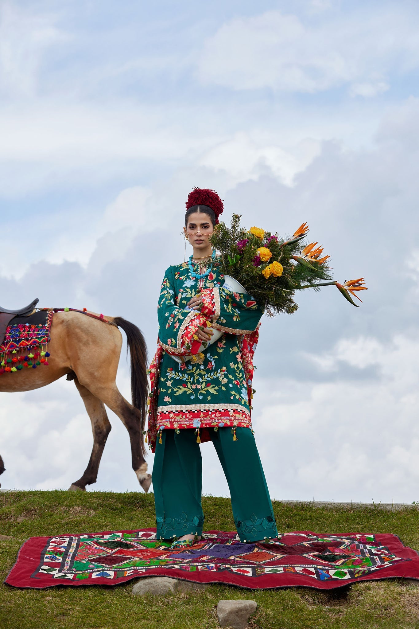 DEODAR (EL26-12 A) | Elan | Kashmee Luxury Lawn Collection 2026